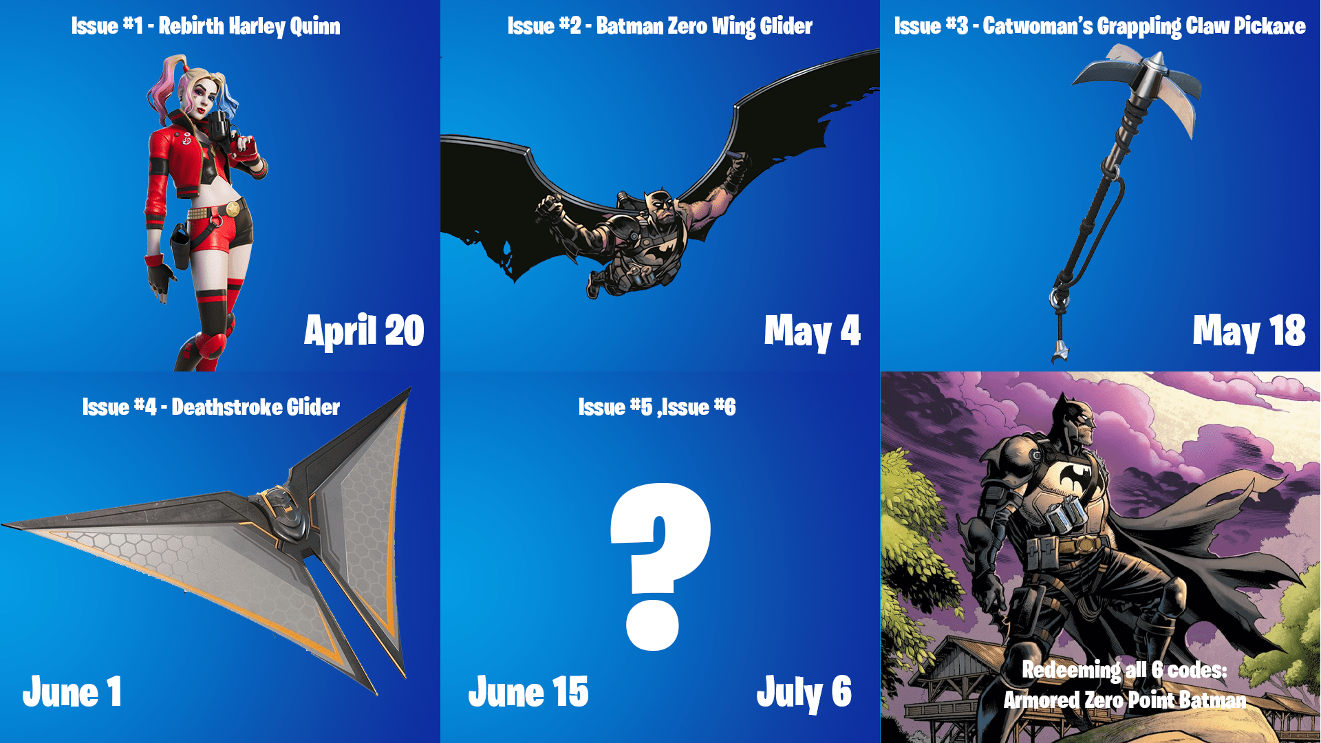 BATMAN/FORTNITE ZERO POINT Rewards and release dates r/FortNiteBR