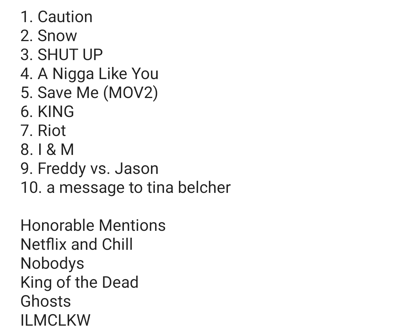 Favorite X Songs r/XXXTENTACION