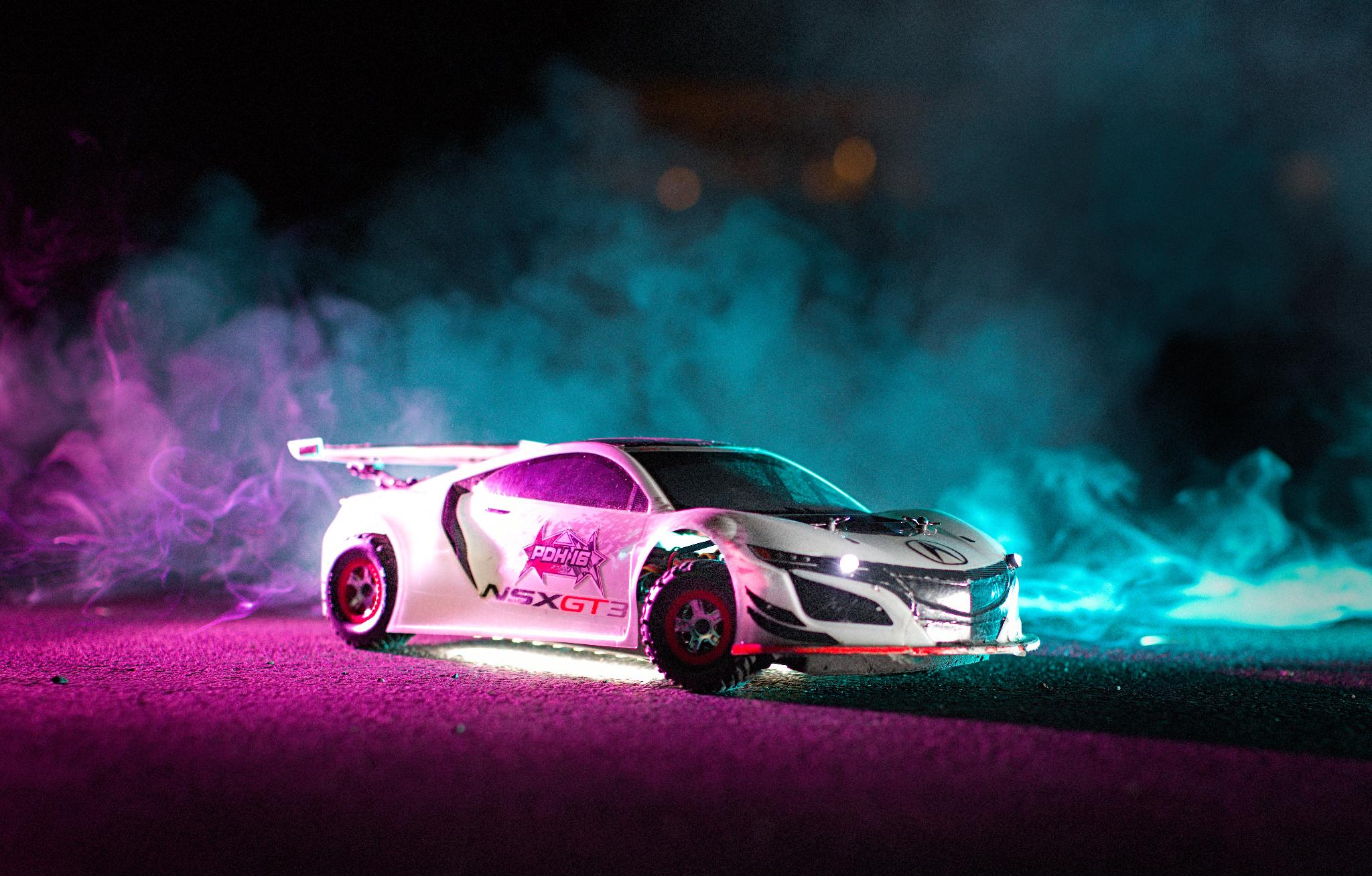 Friend wanted some new lights and a tuneup for his RC drift car. I