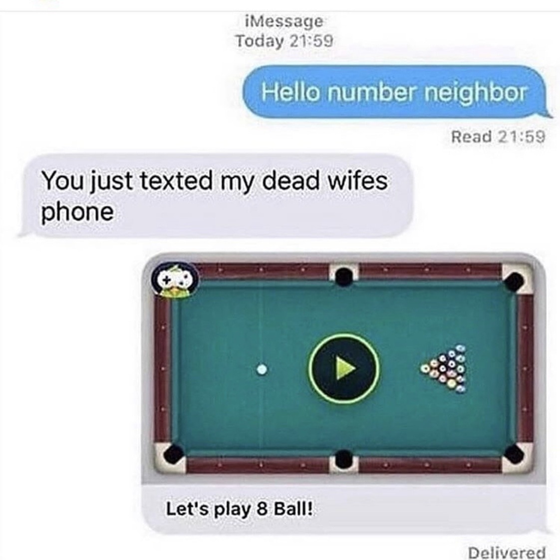 Let's play 8 Ball r/memes