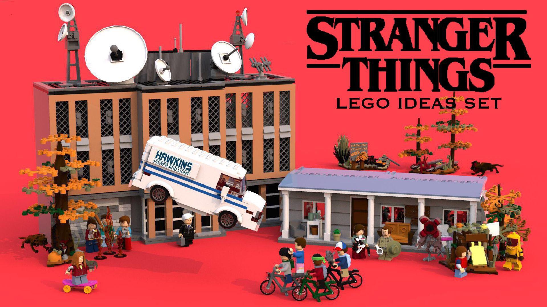 Rejected Stranger Things LEGO IDEAS Set r/lego