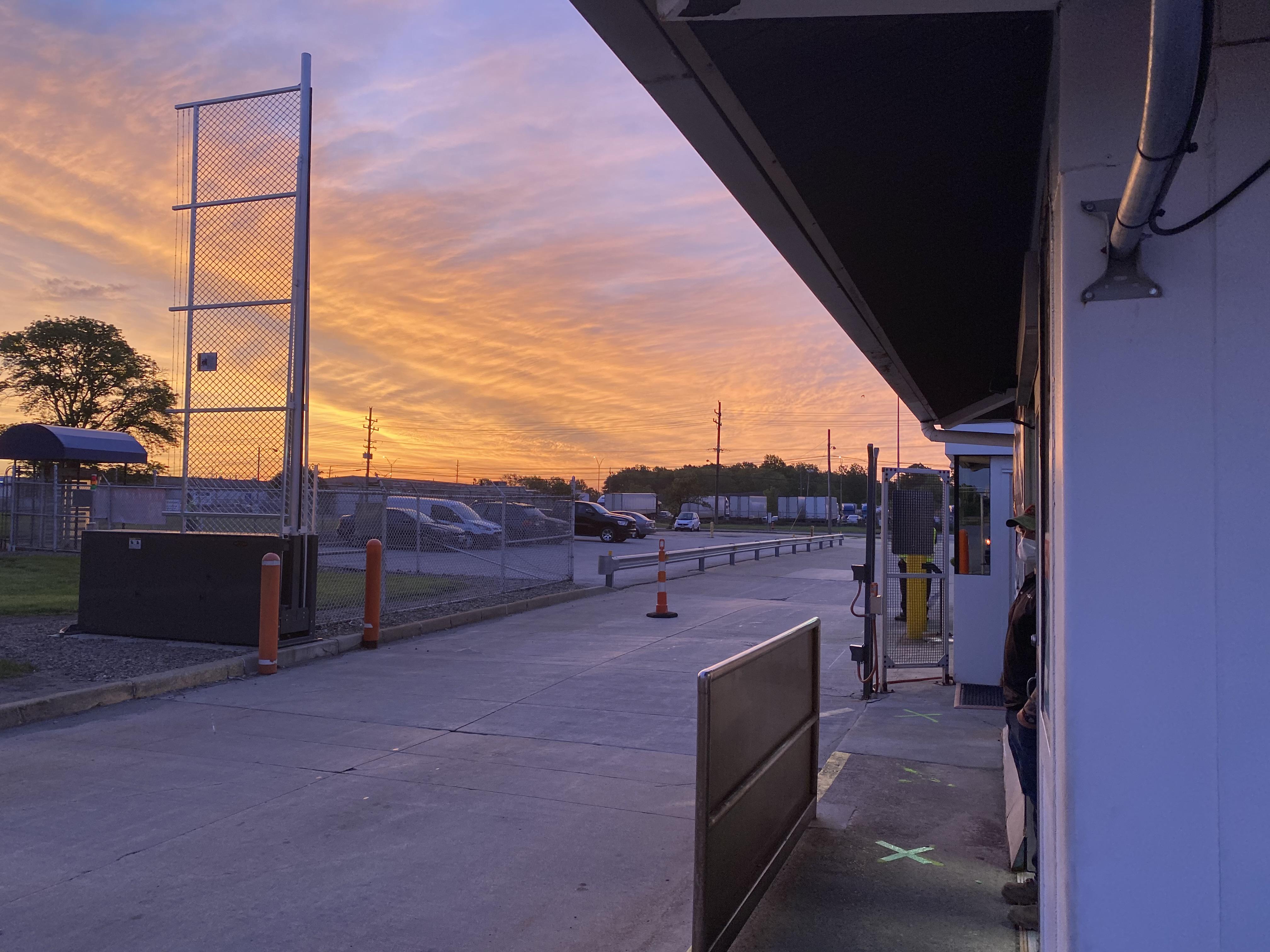 Starting work at 430 am has its benefits. Ford’s Cleveland Engine