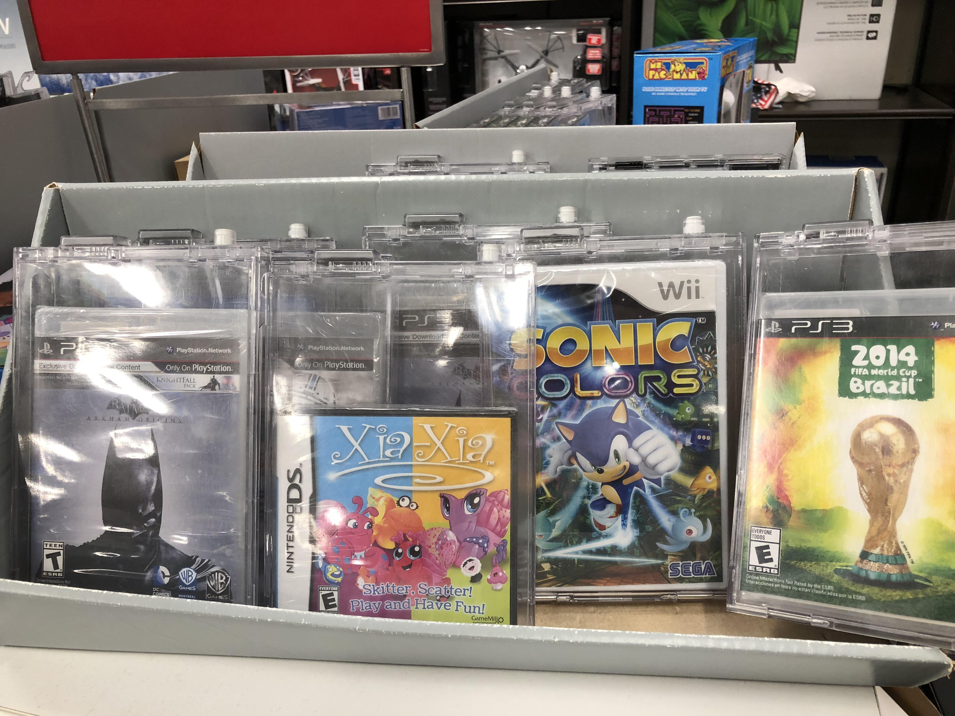Kohl’s still sells DS, PS3, and Wii games r/pics