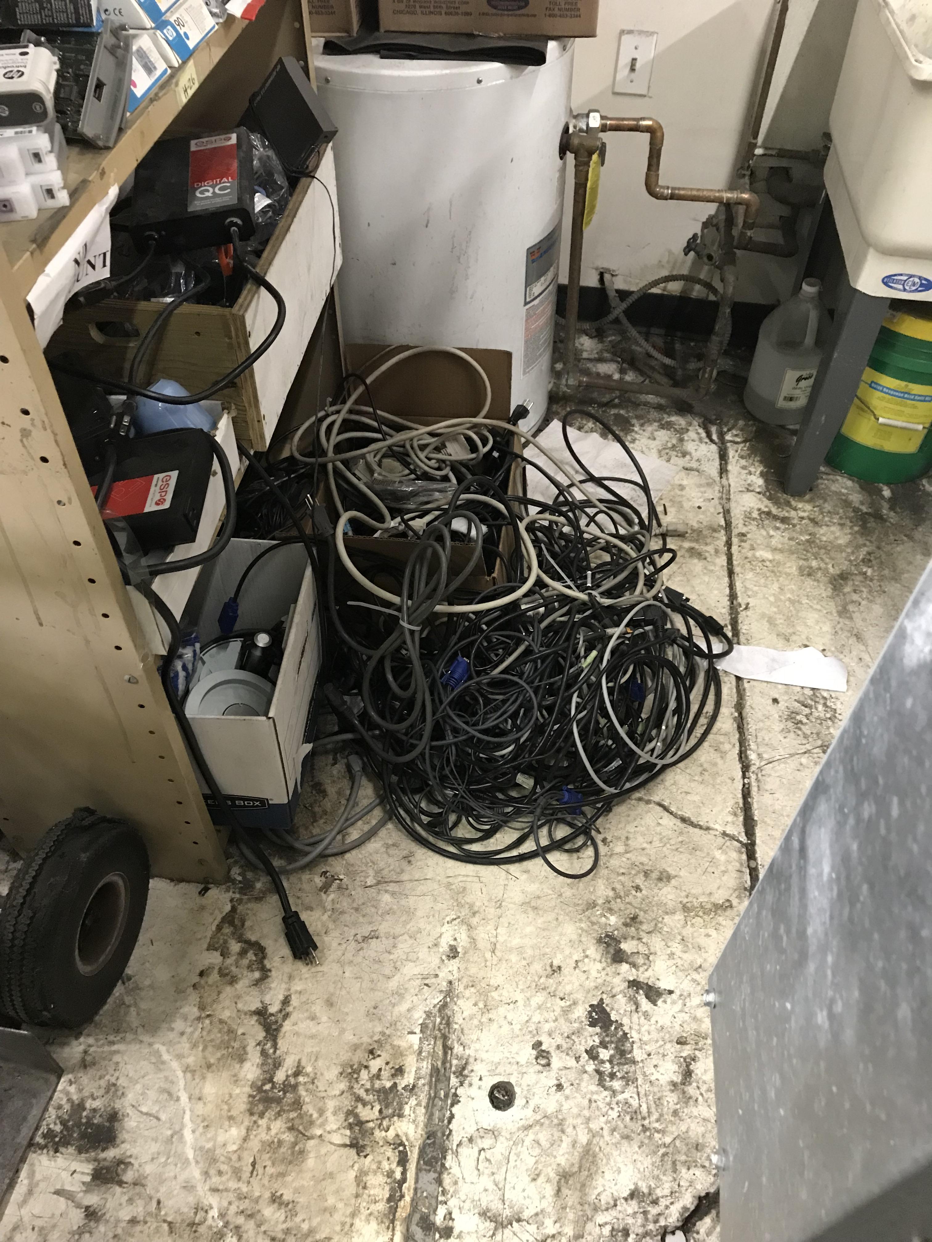 This is where old power cables go to die r/cablegore