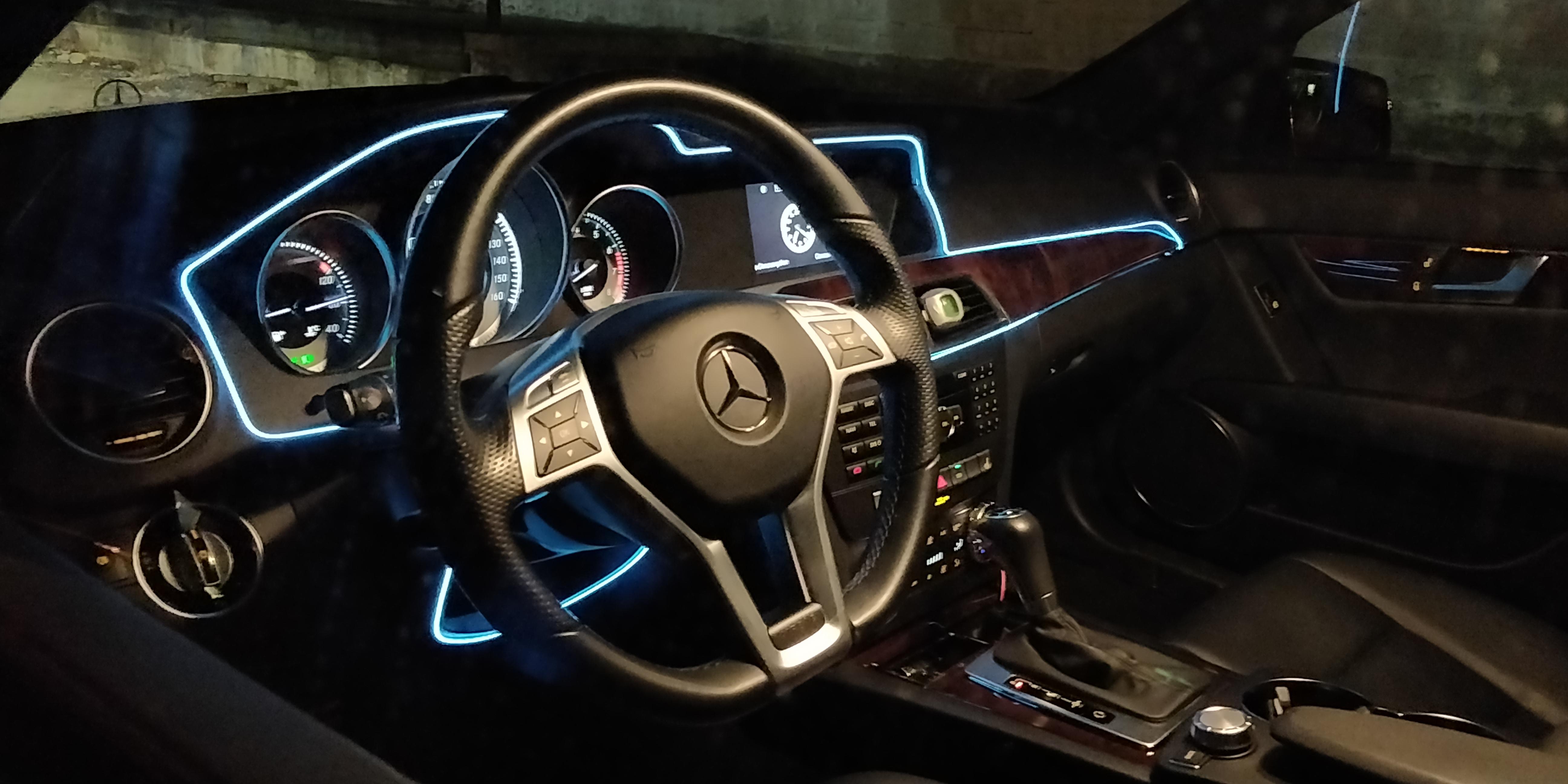 Added some ambient lights a few months ago. r/mercedes_benz