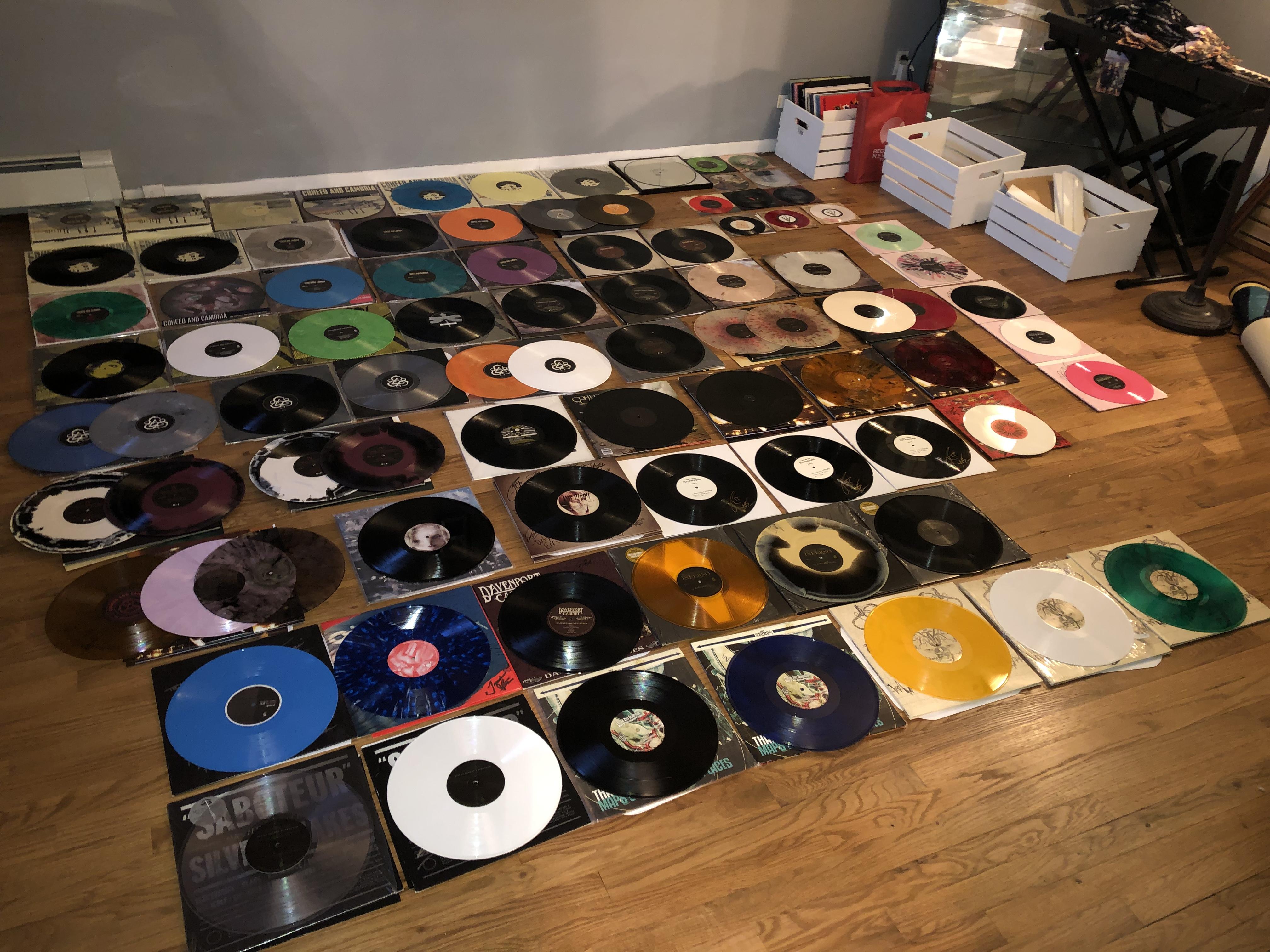 My Complete Coheed Vinyl Collection r/TheFence