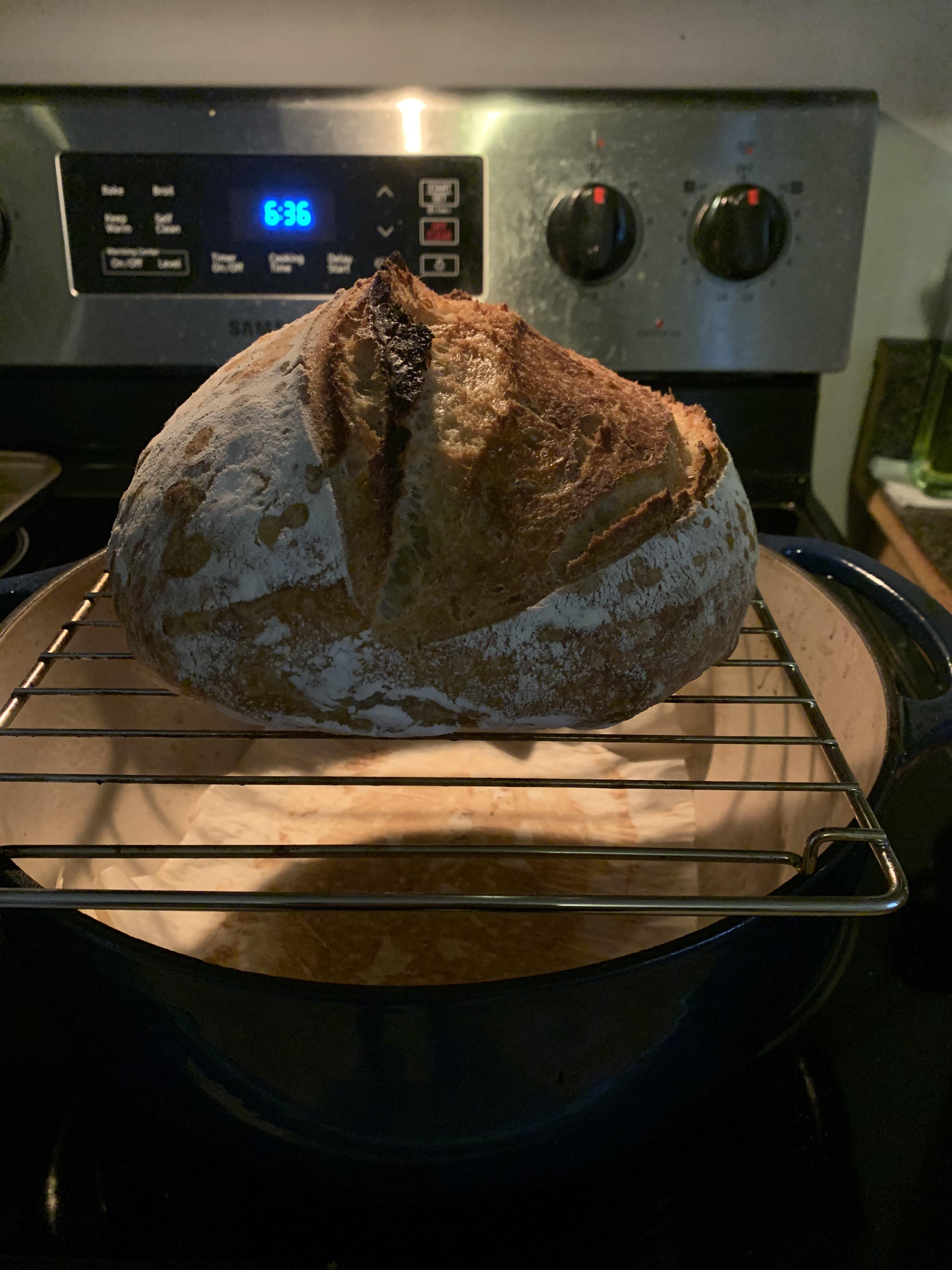 First bake with an actual and I think the results speak for