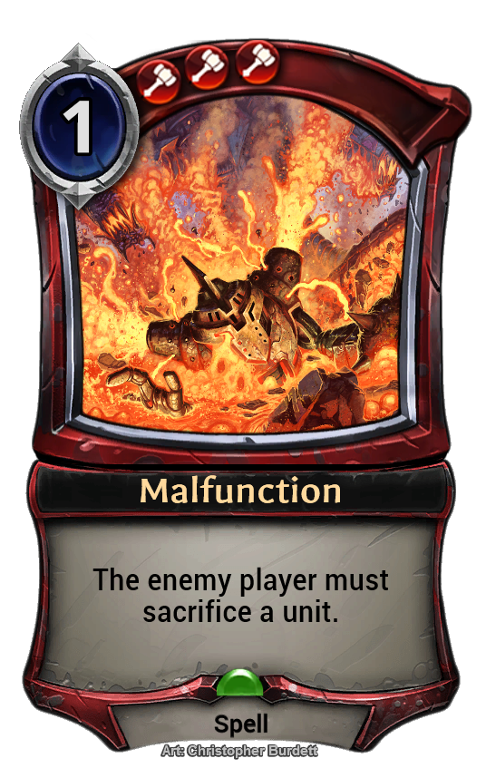 Malfunction r/CustomEternal
