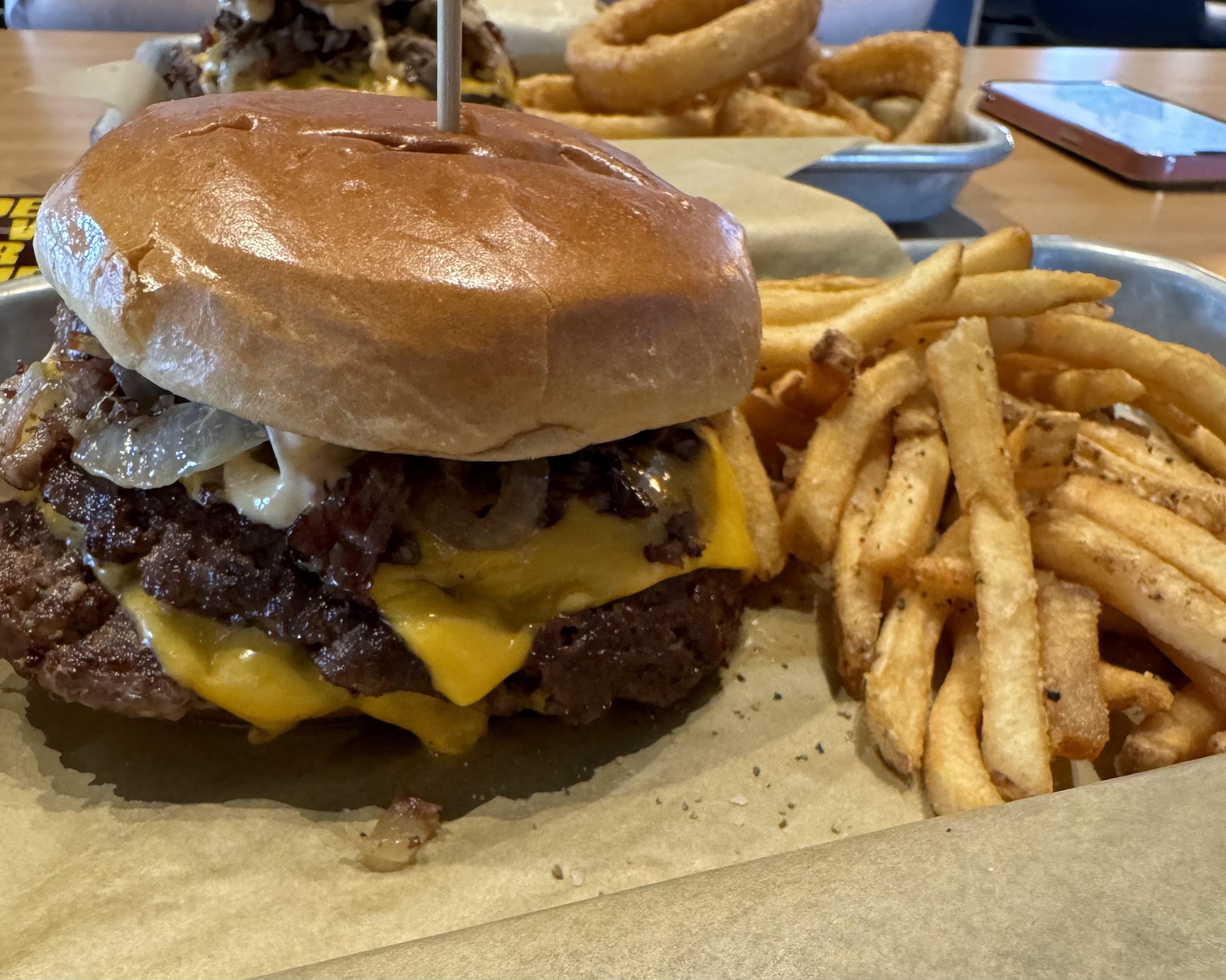 Buffalo Wild Wings surprised me with how good the brisket burger was