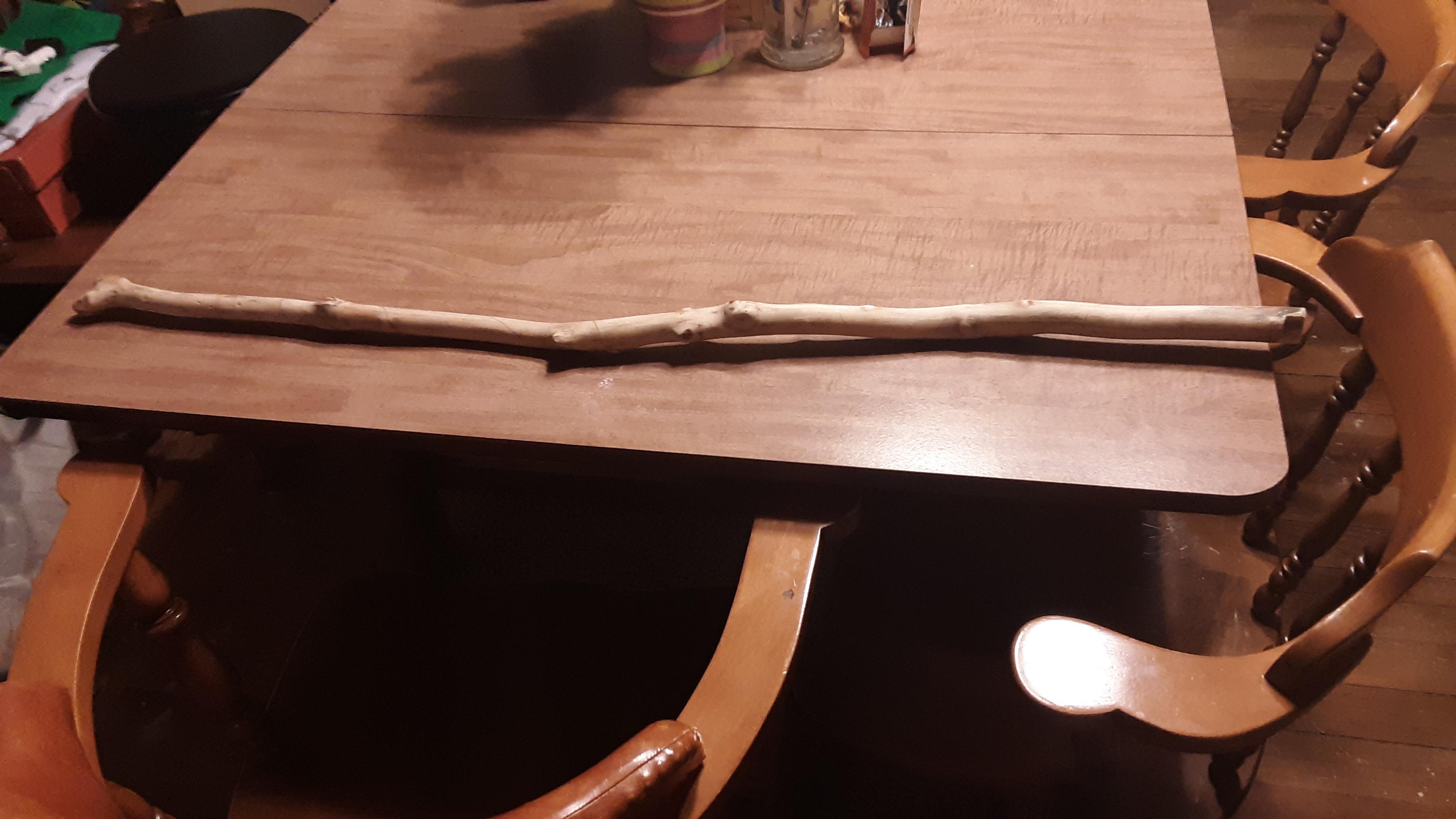 Making a cane, and this is what I have so far. r/woodworking