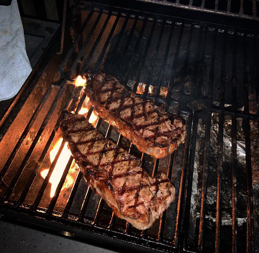 I’ve been working on my grill marks. r/steak