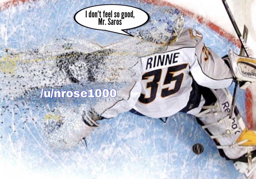 When you’re one of the best goalies on the best team in the regular
