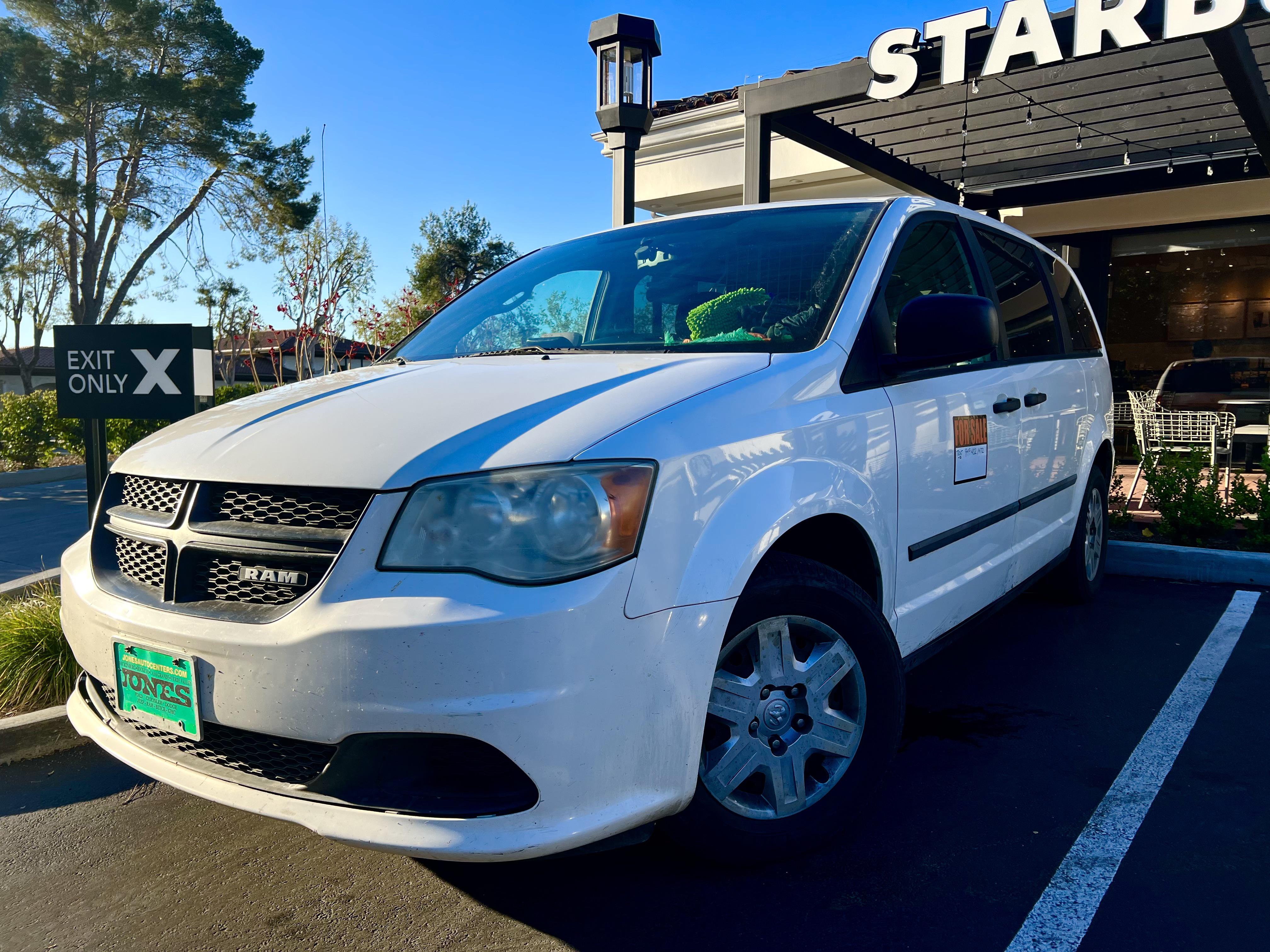 Have a 2012 Dodge minivan cargo that I started a conversion but got