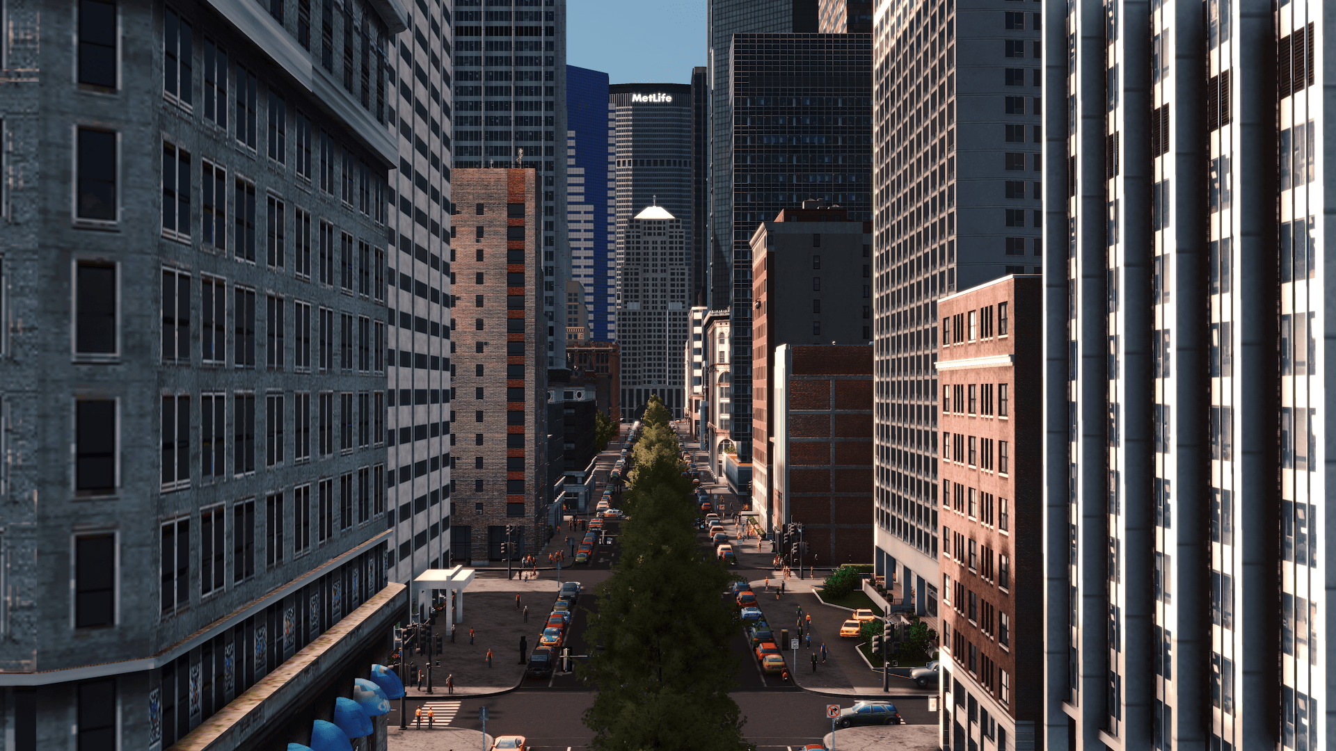 Park Ave CitiesSkylines
