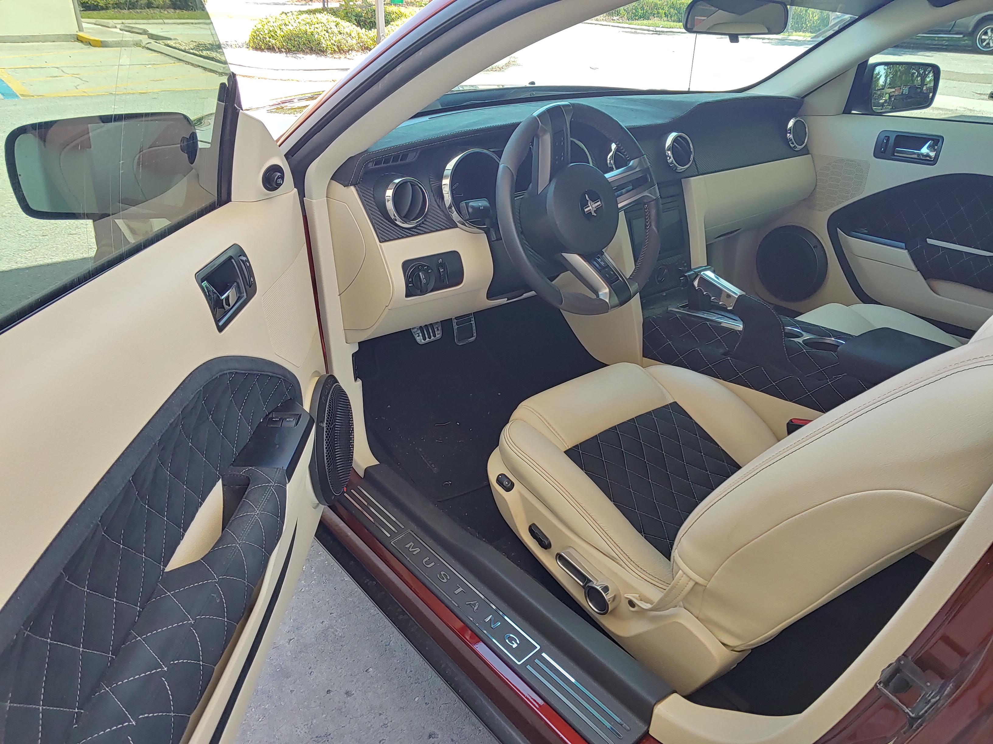 My custom bone white interior. Did most of the work myself, entire