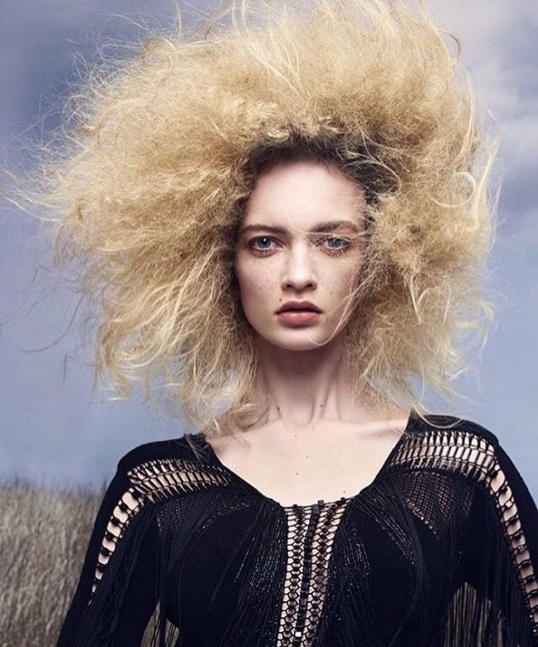 It's the British Hairdressing Awards tonight! This is from the Rush