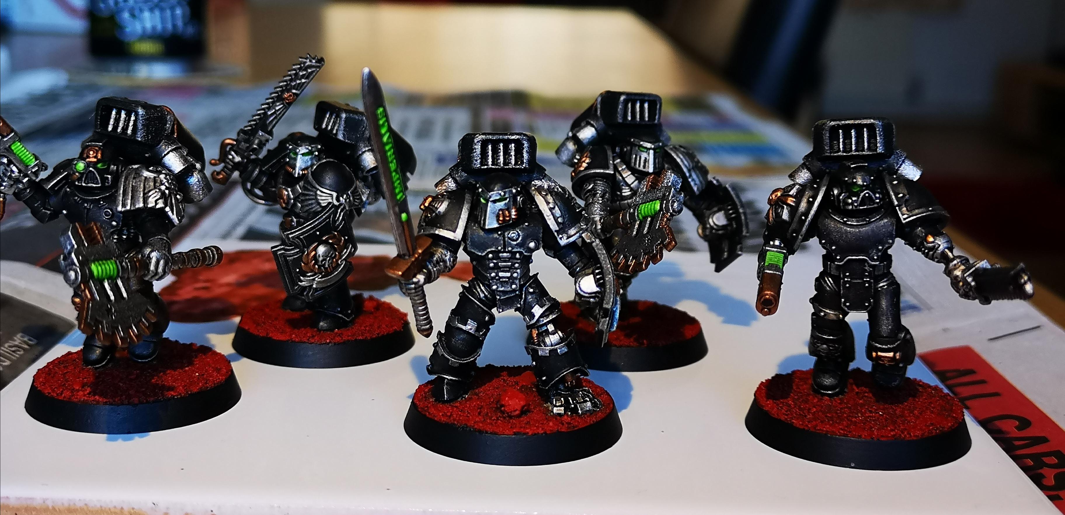 Vanguard Veteran squad. r/IronHands40k