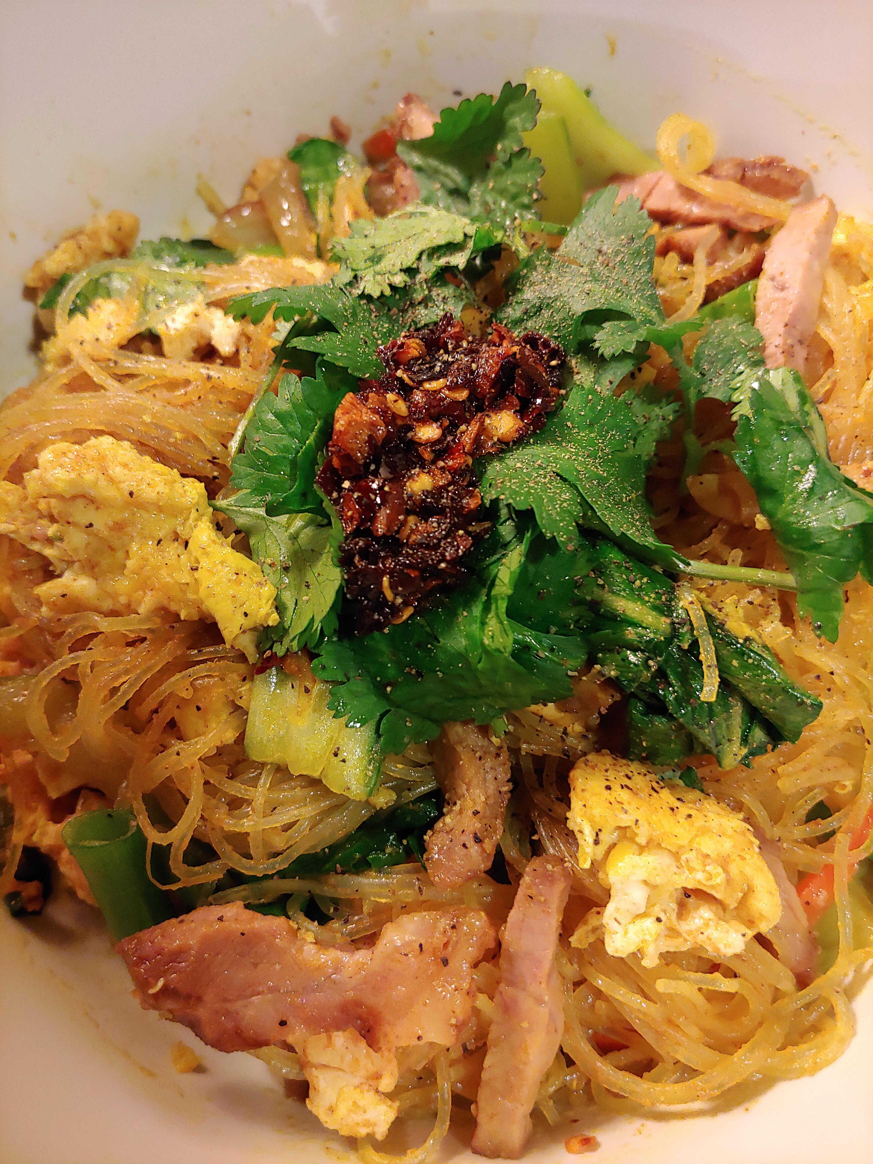 [Homemade] Singapore noodles r/food