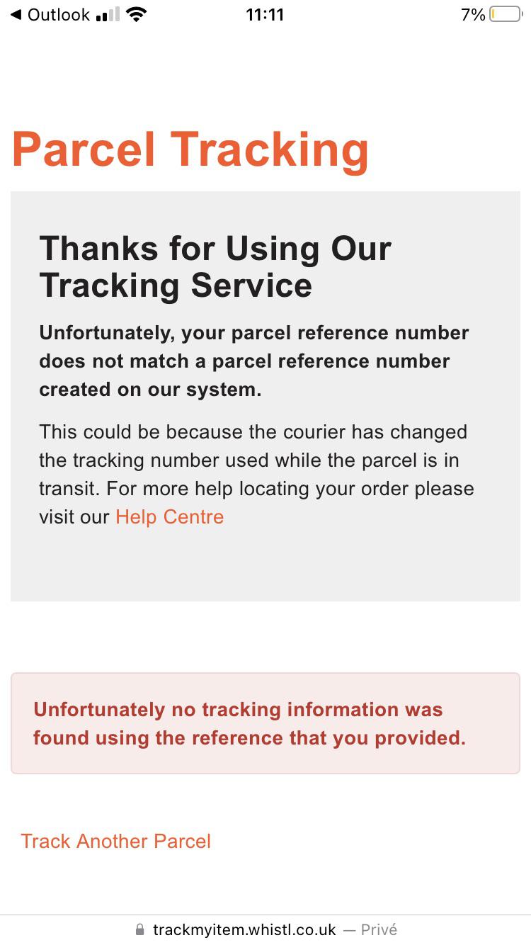 Did anyone else get a not functioning tracking number for their BH order? r/brockhampton