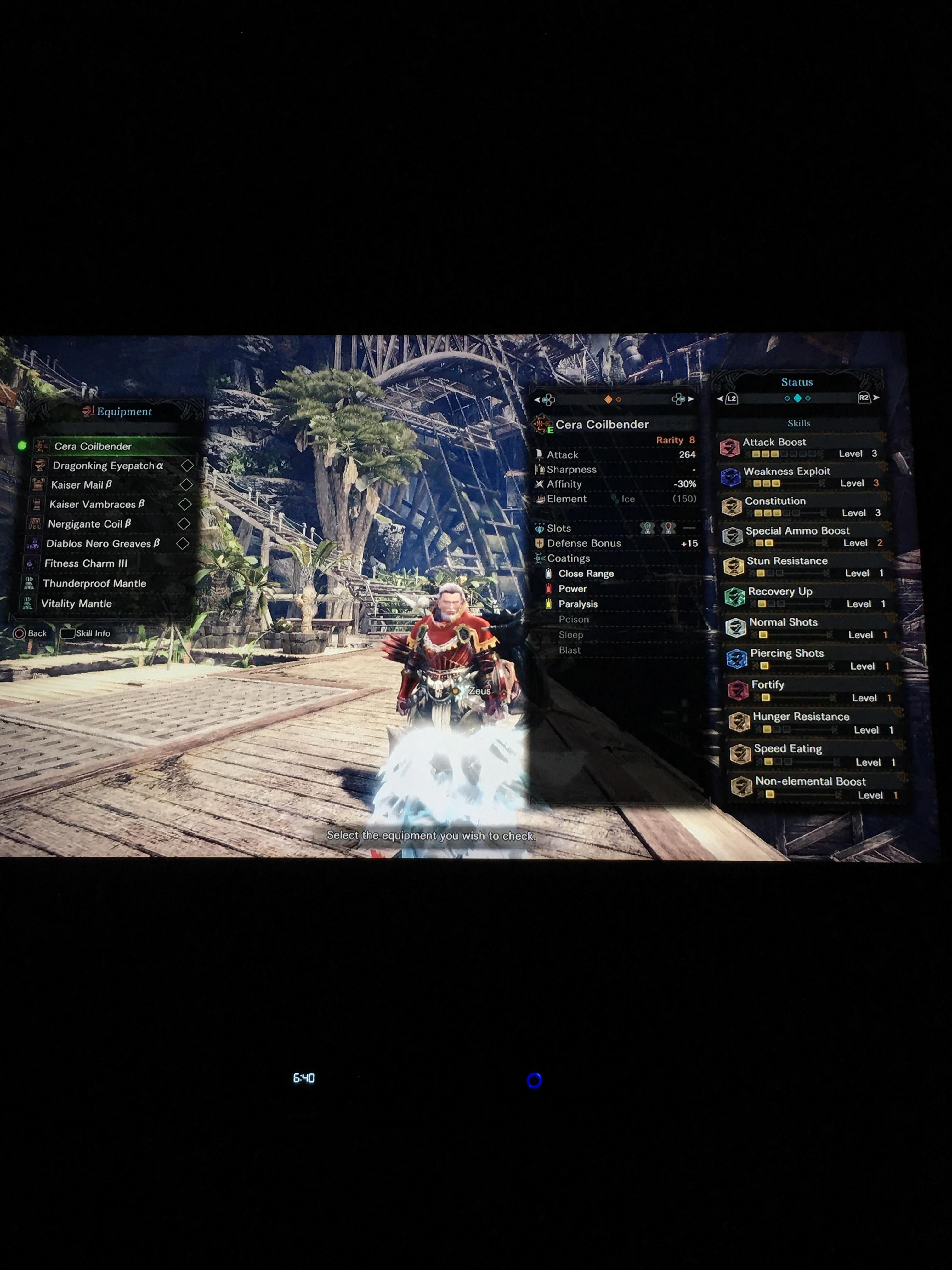 Need input and help with my bow build MonsterHunter