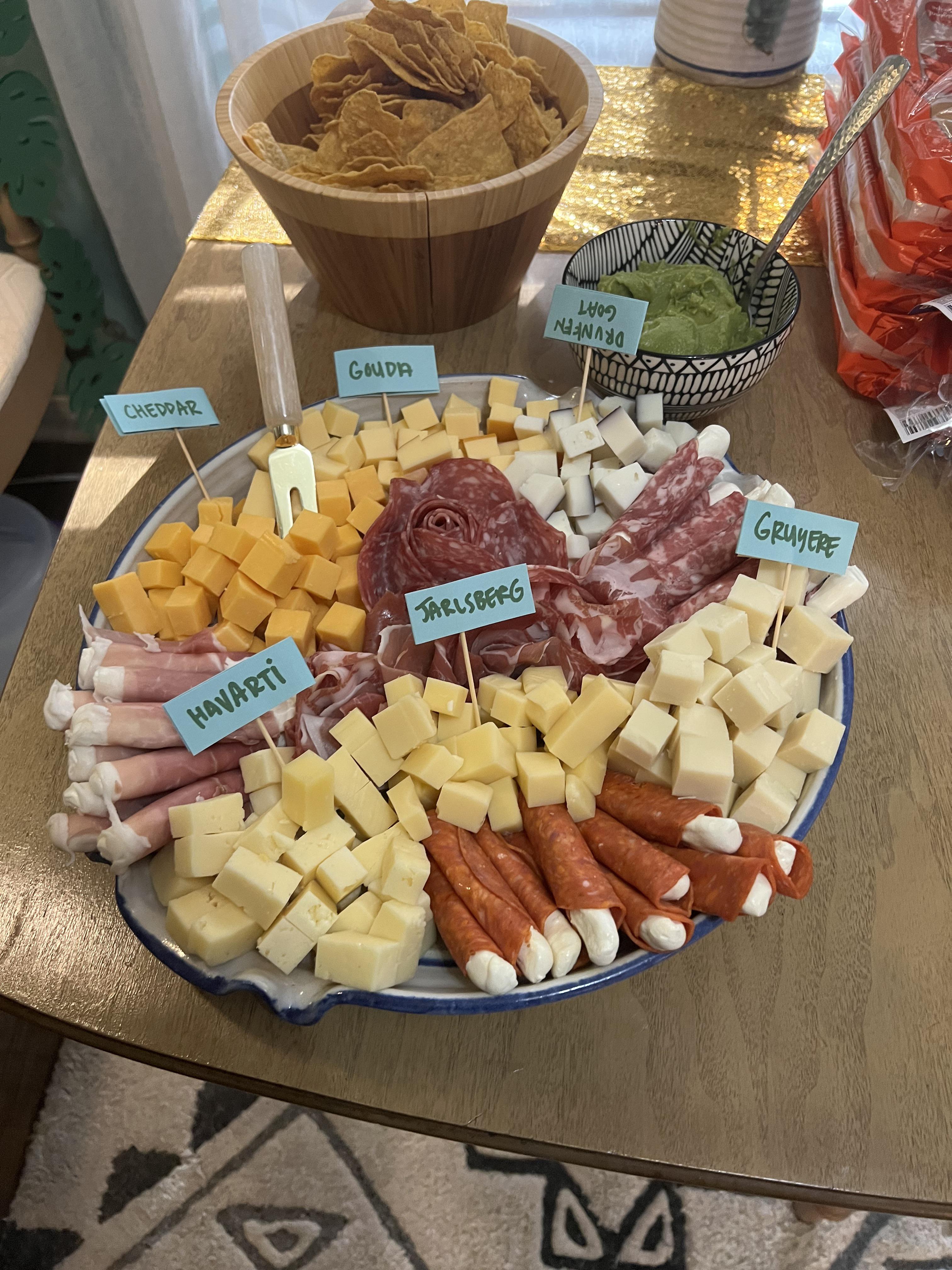 First time throwing a house party, first time making a board