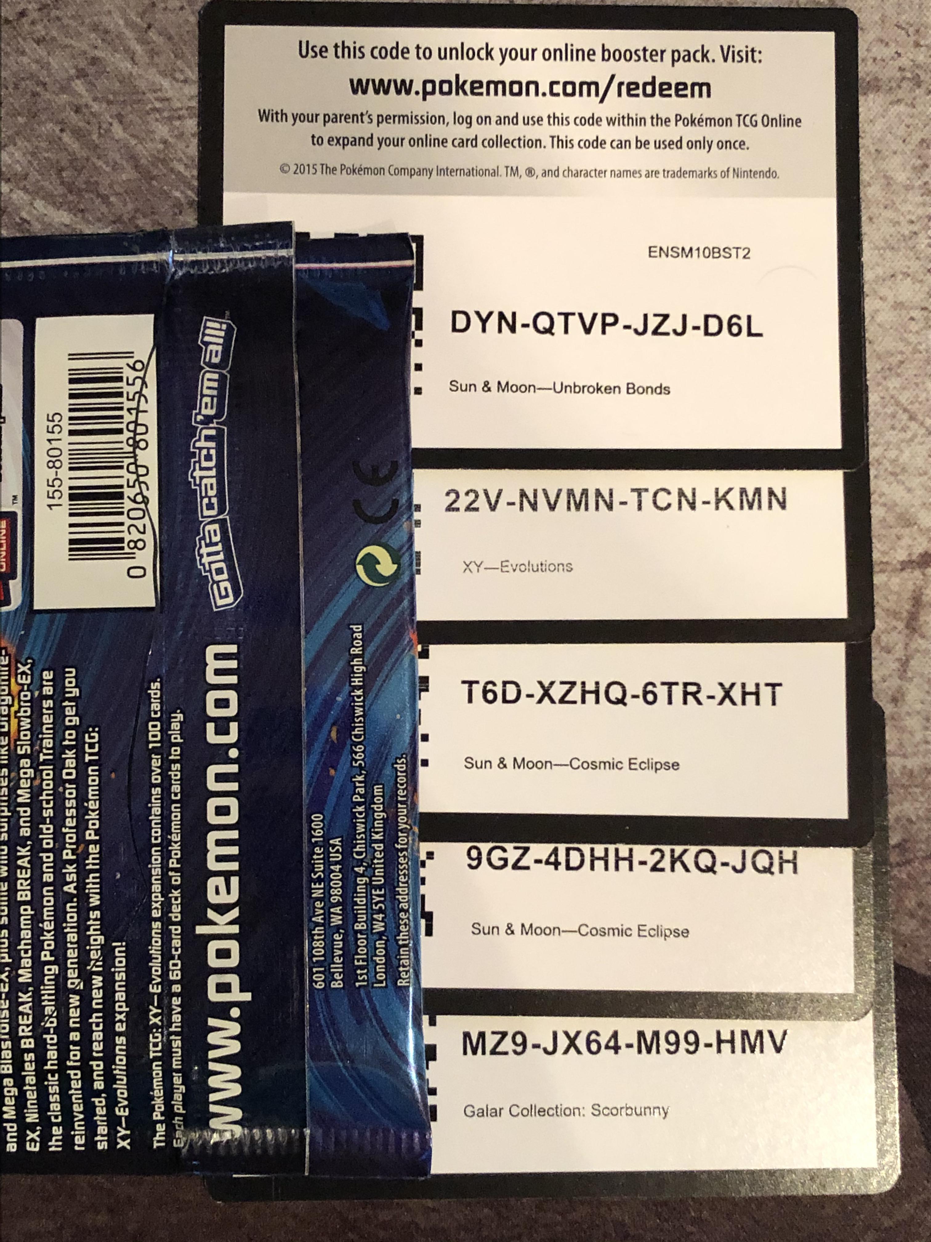 Pokemon HD How To Redeem Pokemon Tcg Qr Codes
