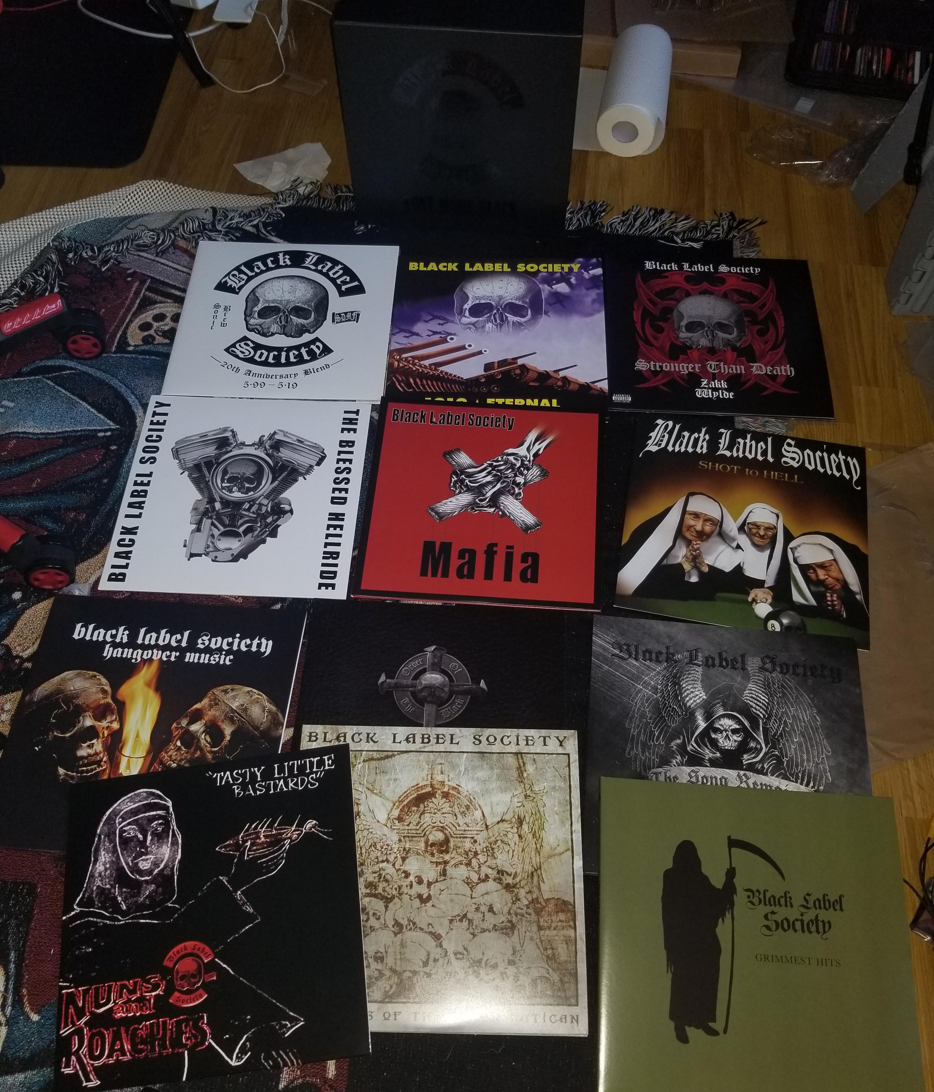 Black Label Society "None more Black" box set r/heavyvinyl