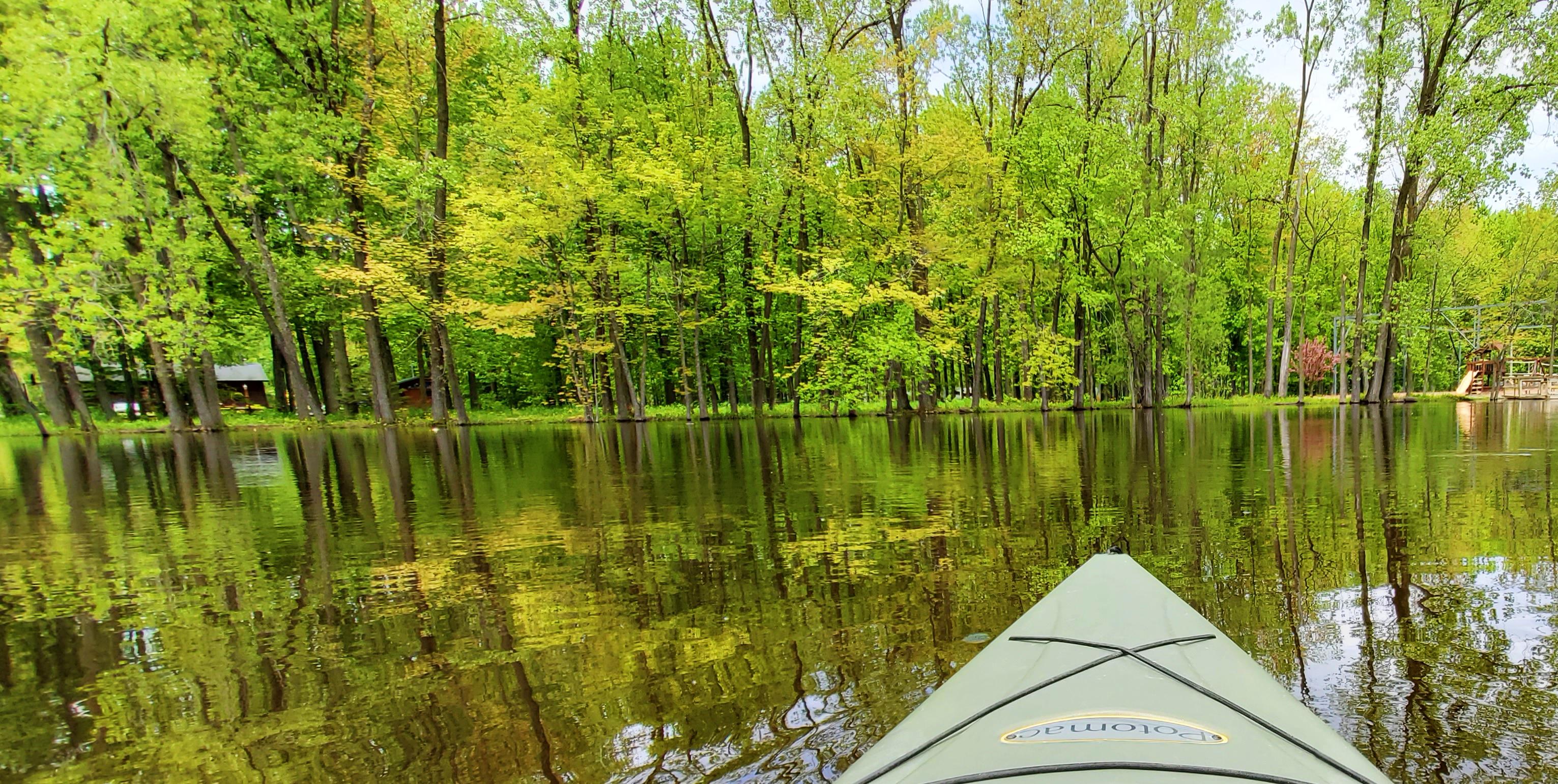 First Kayaking Adventure Wolf River, WI r/Kayaking