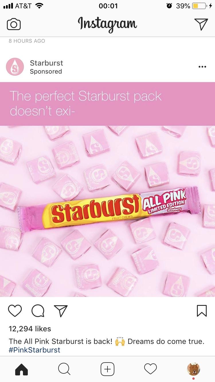 I mean... I do like pink Starburst r/FellowKids