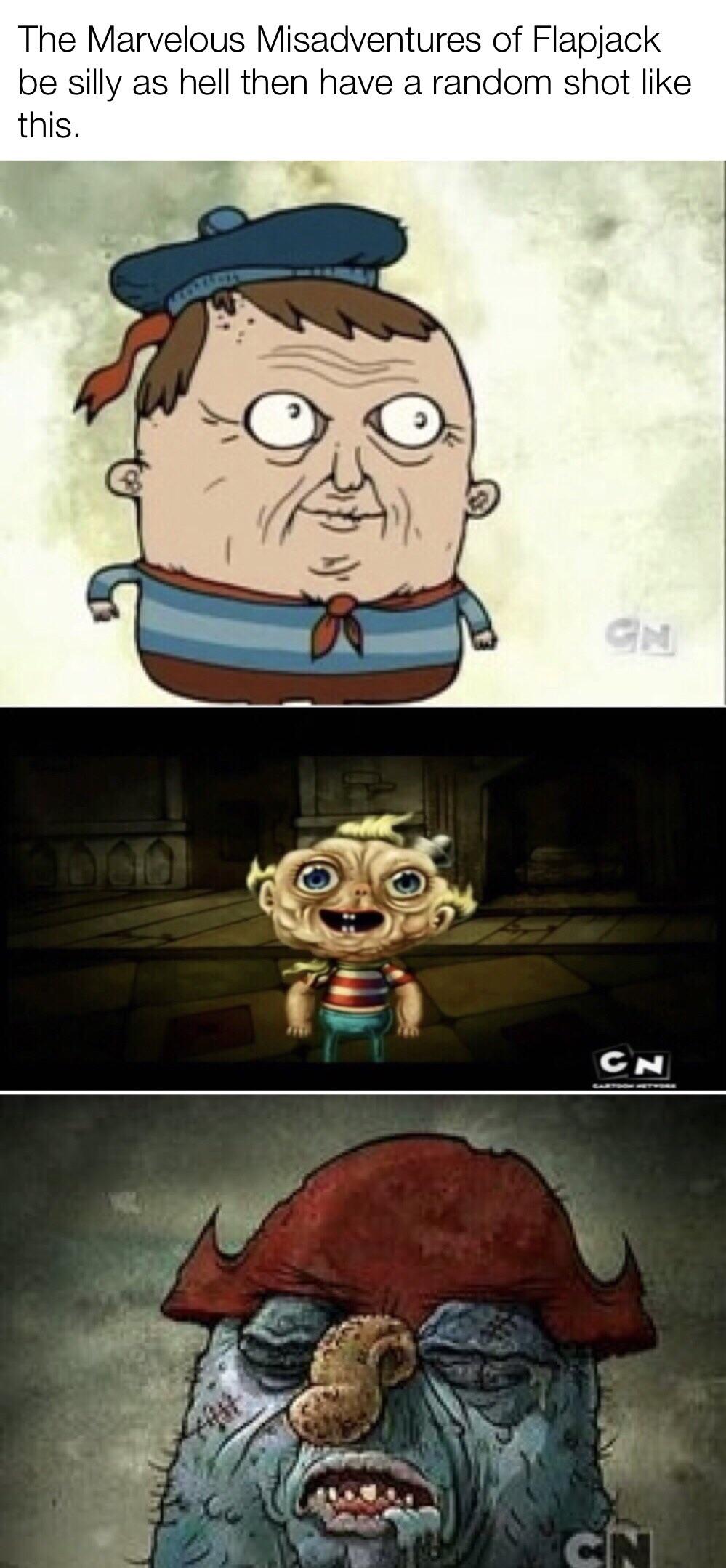 The Marvelous Misadventures of Flapjack. r/meme