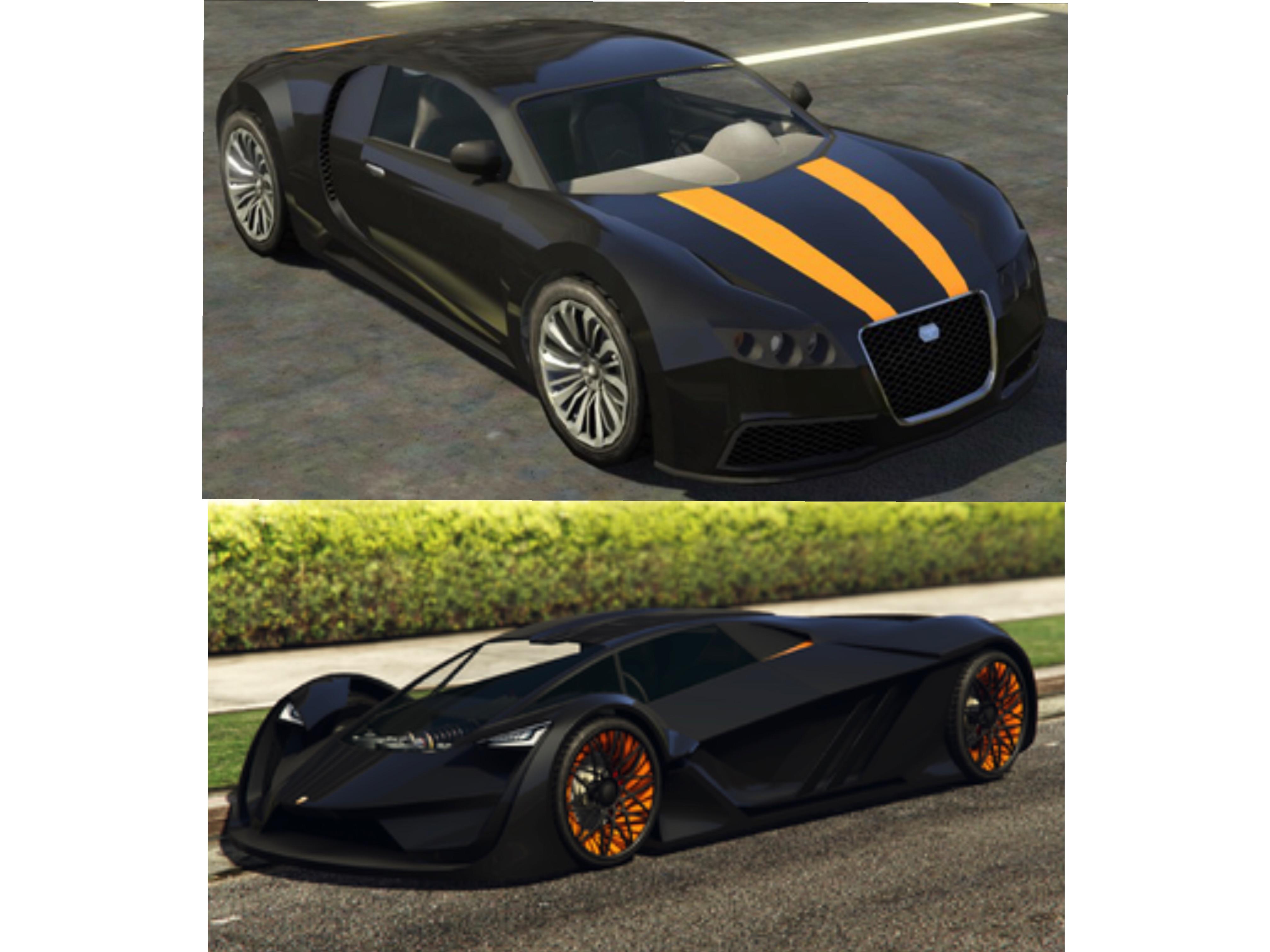 Most expensive car in the beginning (top) and the most expensive car