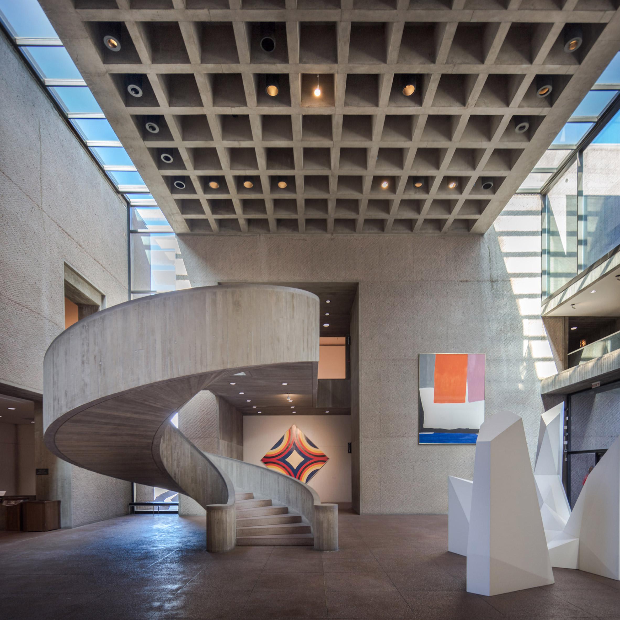 Everson Museum of Art, Syracuse, New York, designed by I.M. Pei in 1968