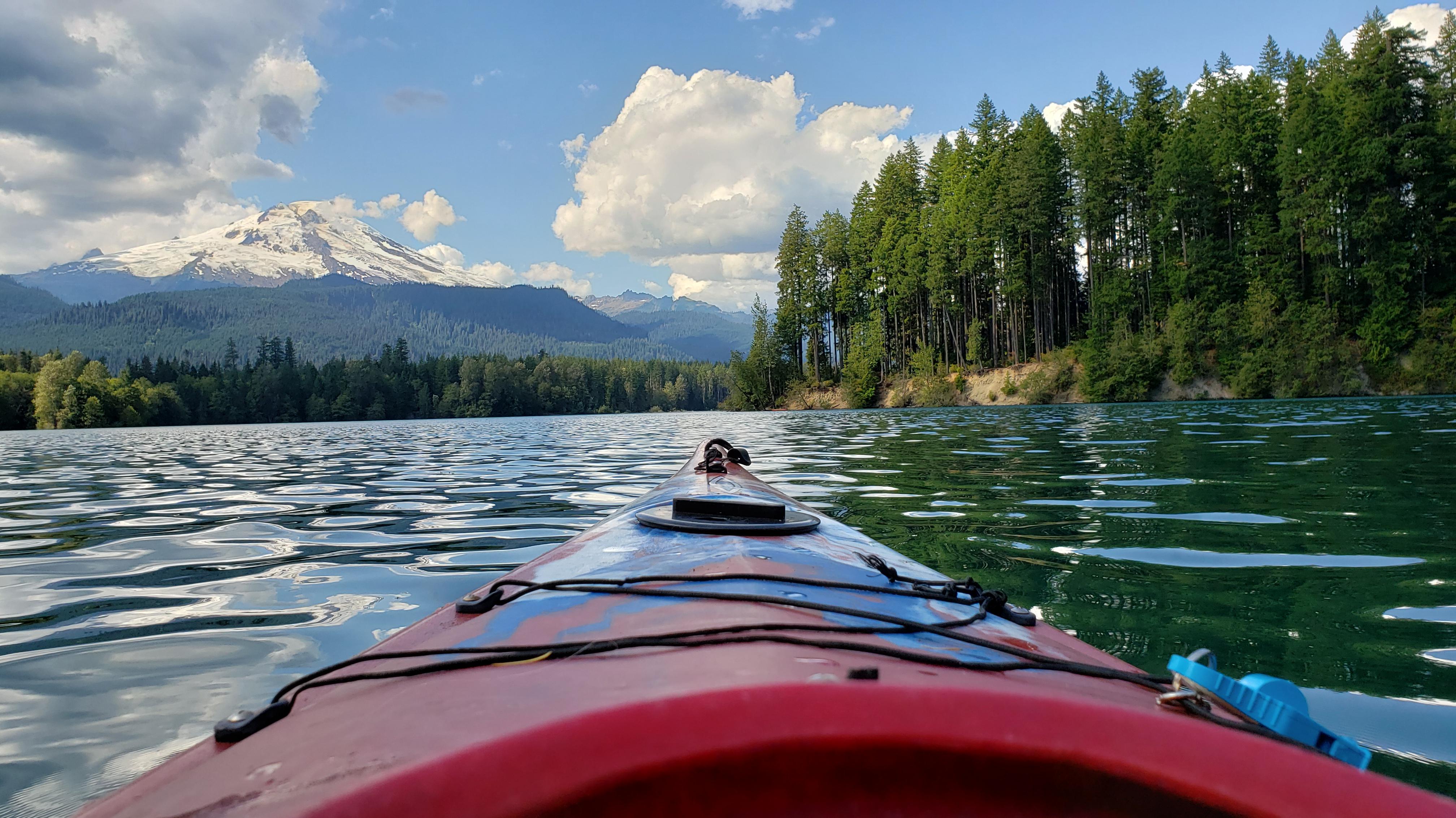 Kayak camping at Baker Lake last summer r/Kayaking