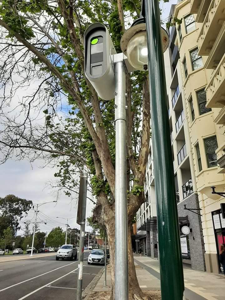 Saw these new speed cameras (if I’m not wrong) in Melbourne this