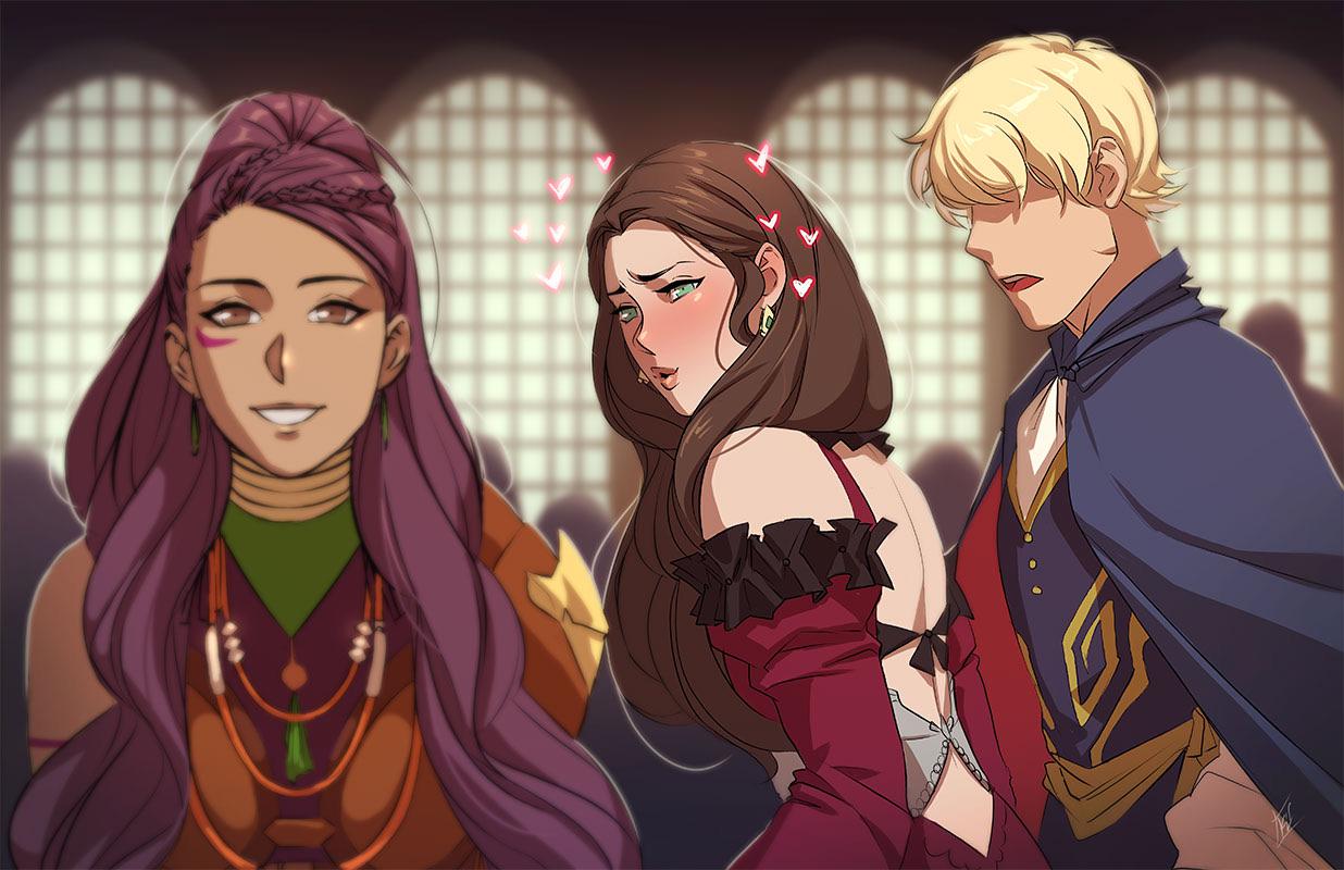 Dorothea found her future wife!! Petra [Fire Emblem Three Houses] r