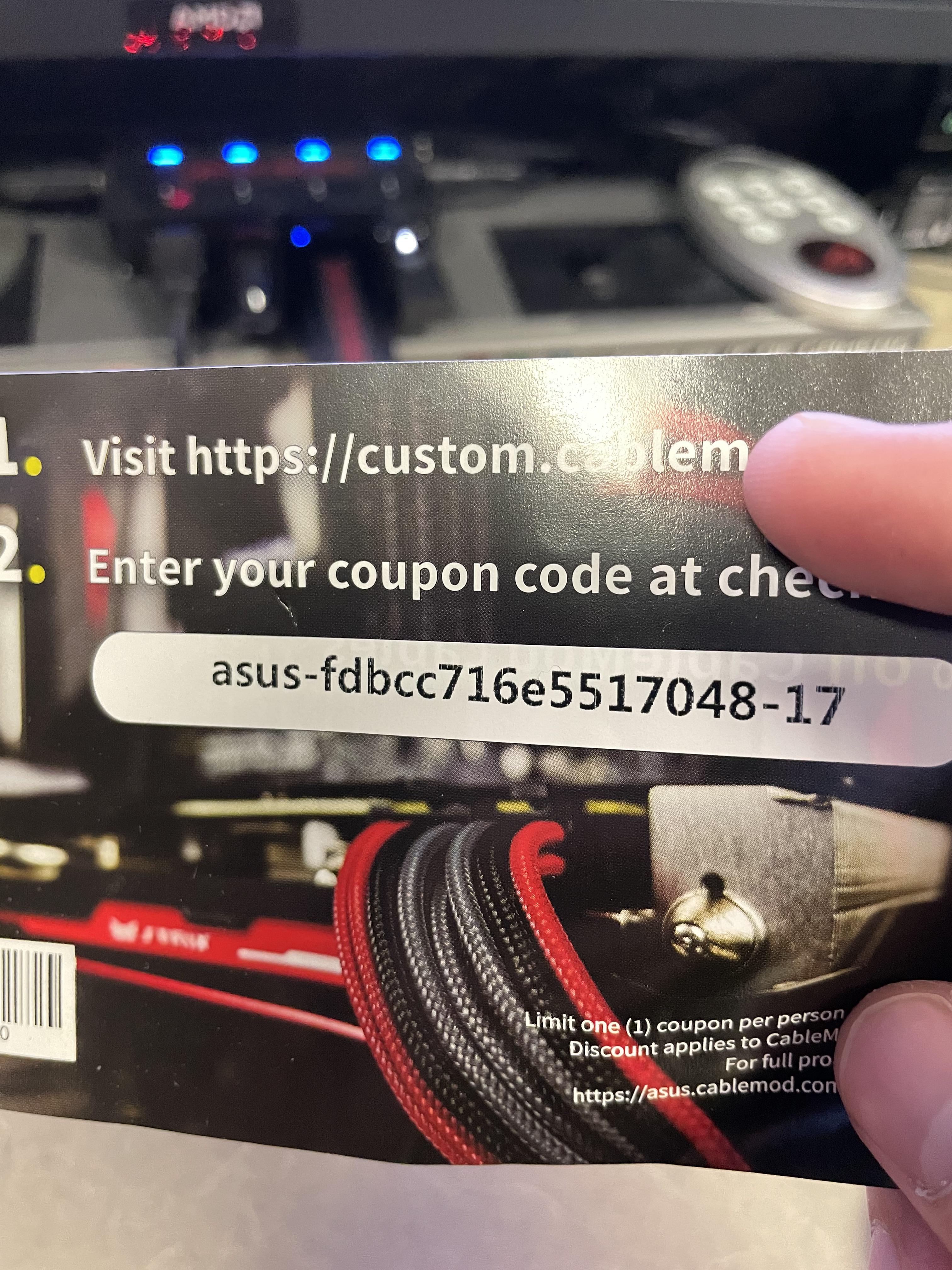 Cablemod Coupon r/pcmasterrace