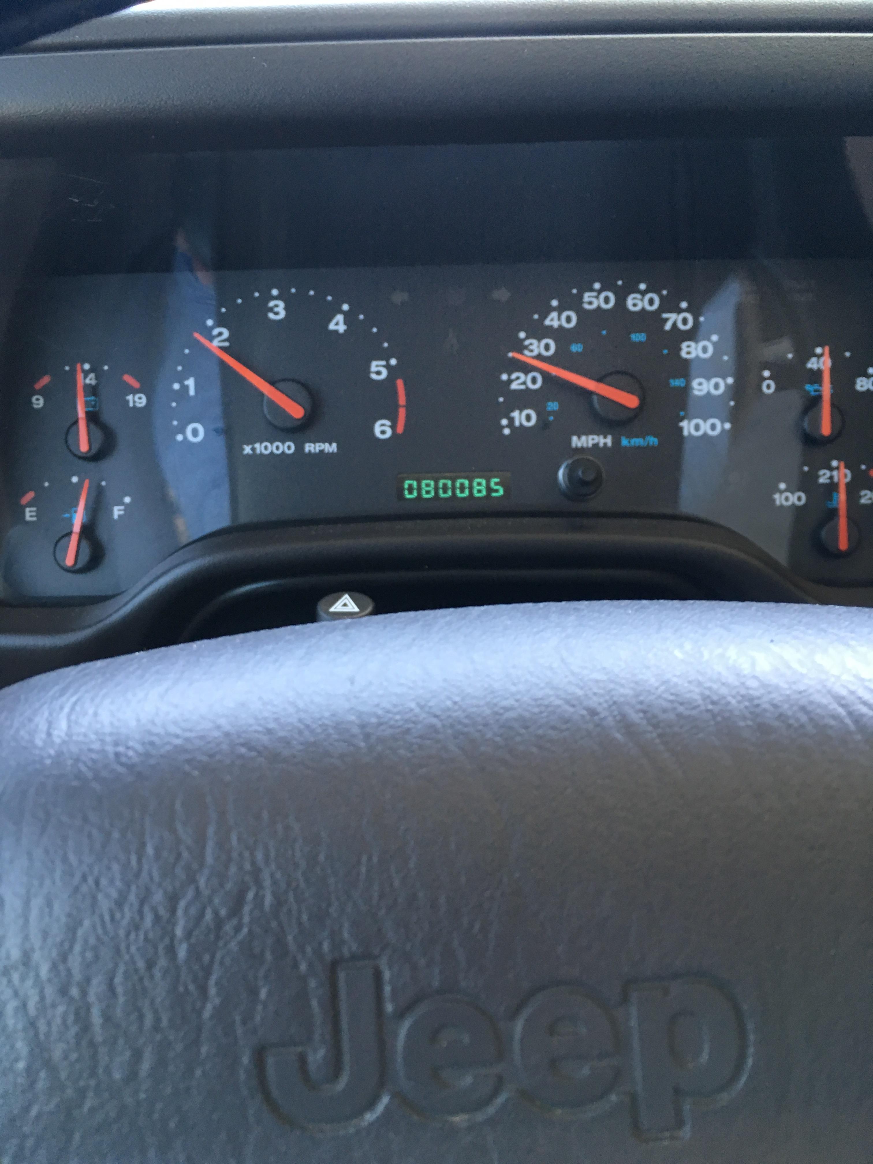 The number every Jeep owner wants to see! 80085! Jeep