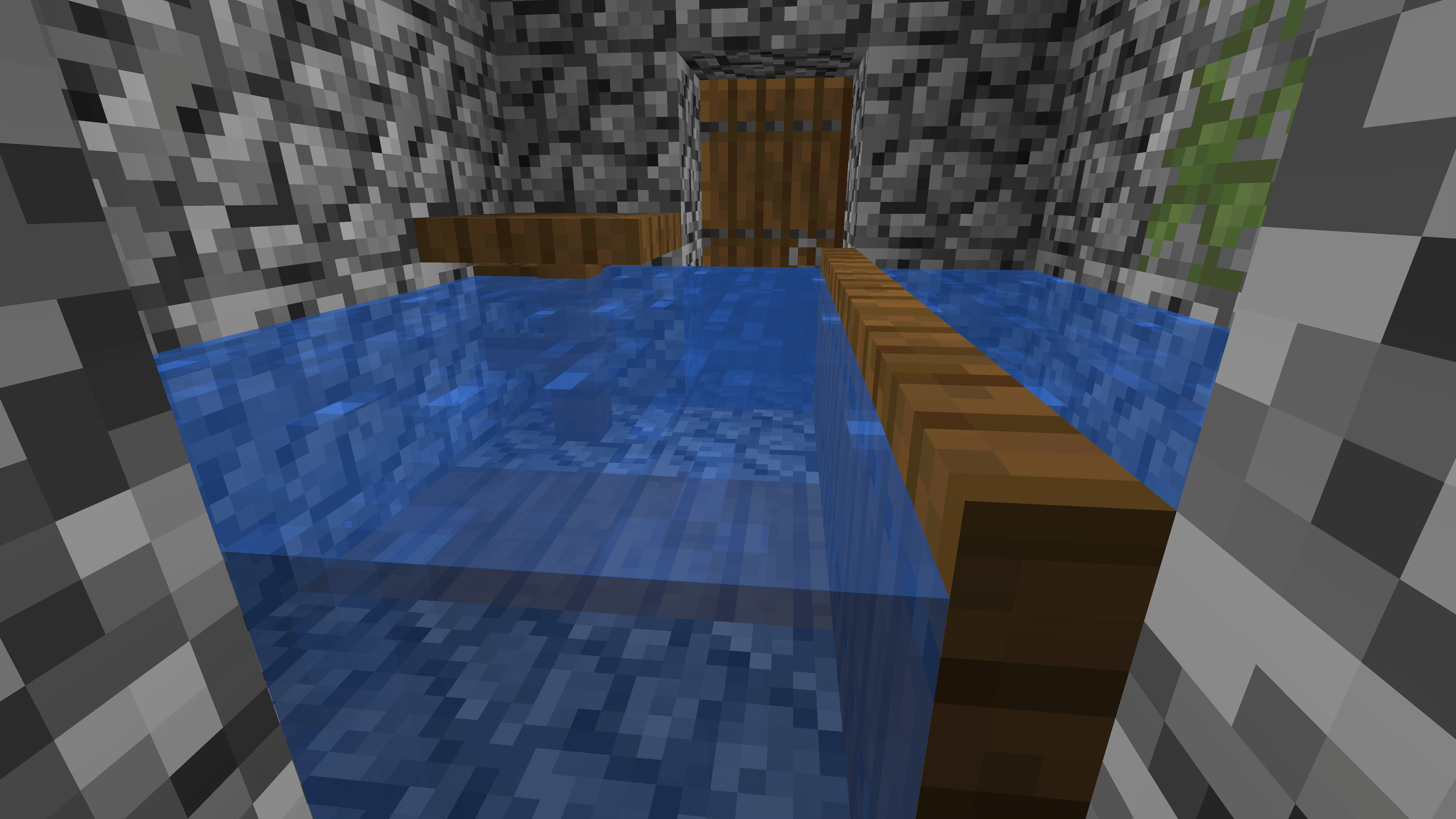 This Villager Must have Swimming as a Hobby r/Minecraft