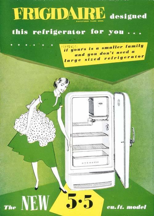 Frigidaire, 1950s Ad. r/vintageads