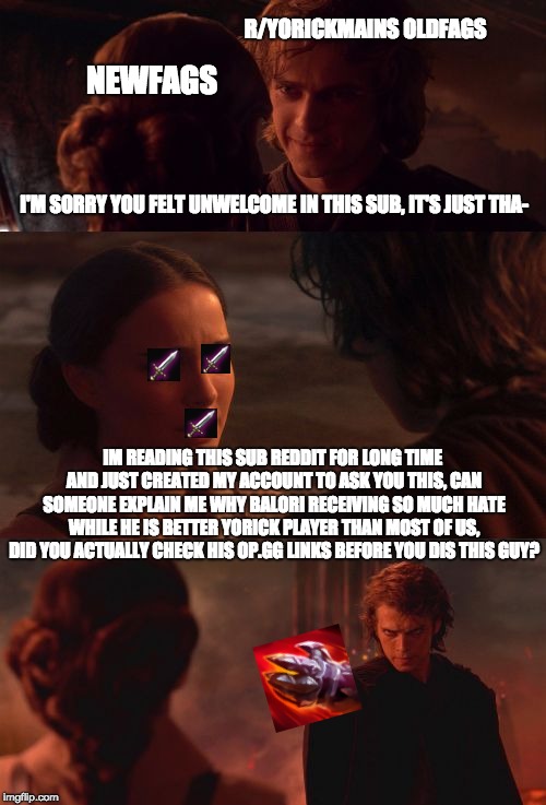 The meme war begins, my brothers. yorickmains