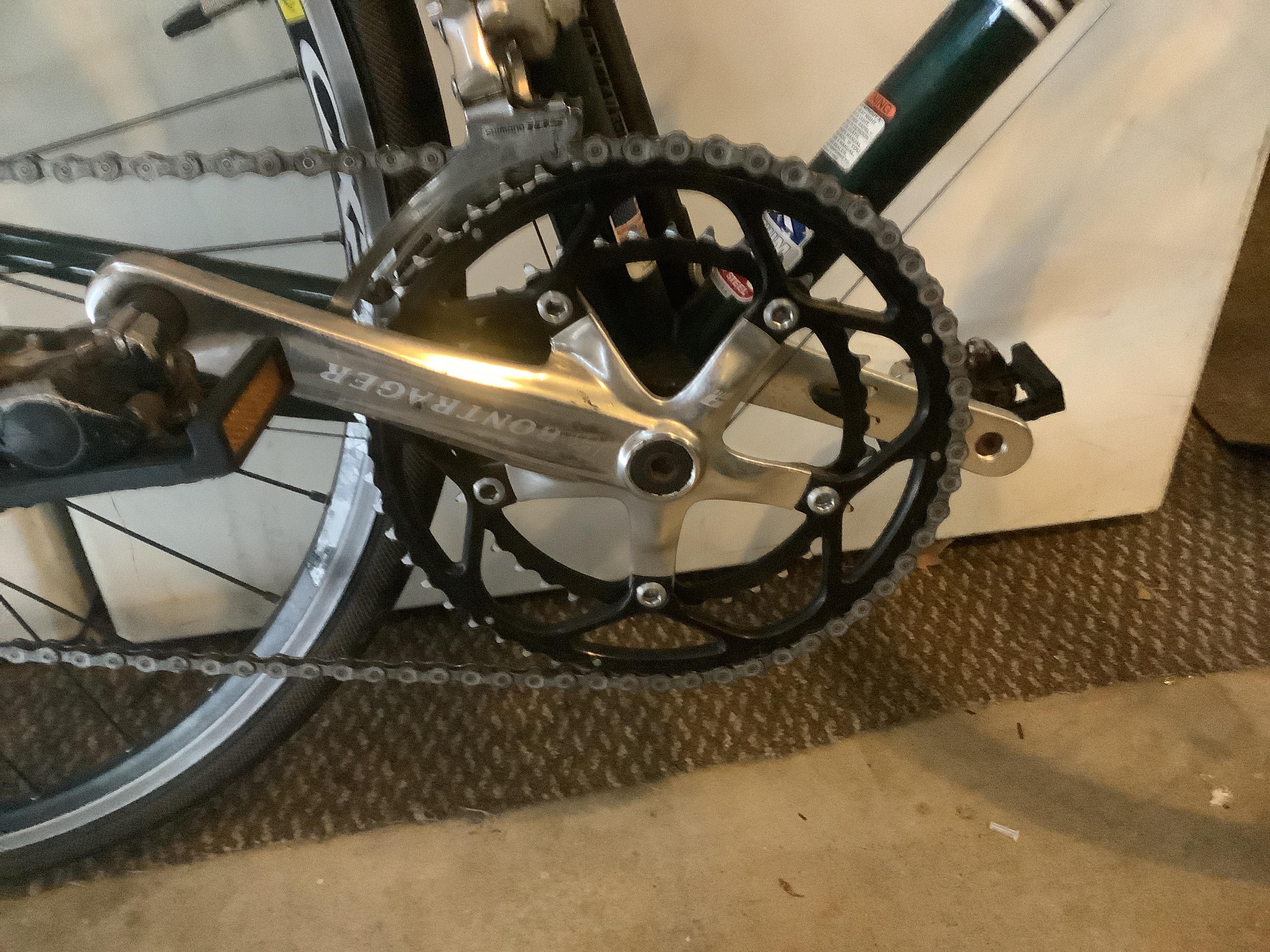 Chainring compatibility I want a lower gear ratio for road hill climbing. Can I install a 46t