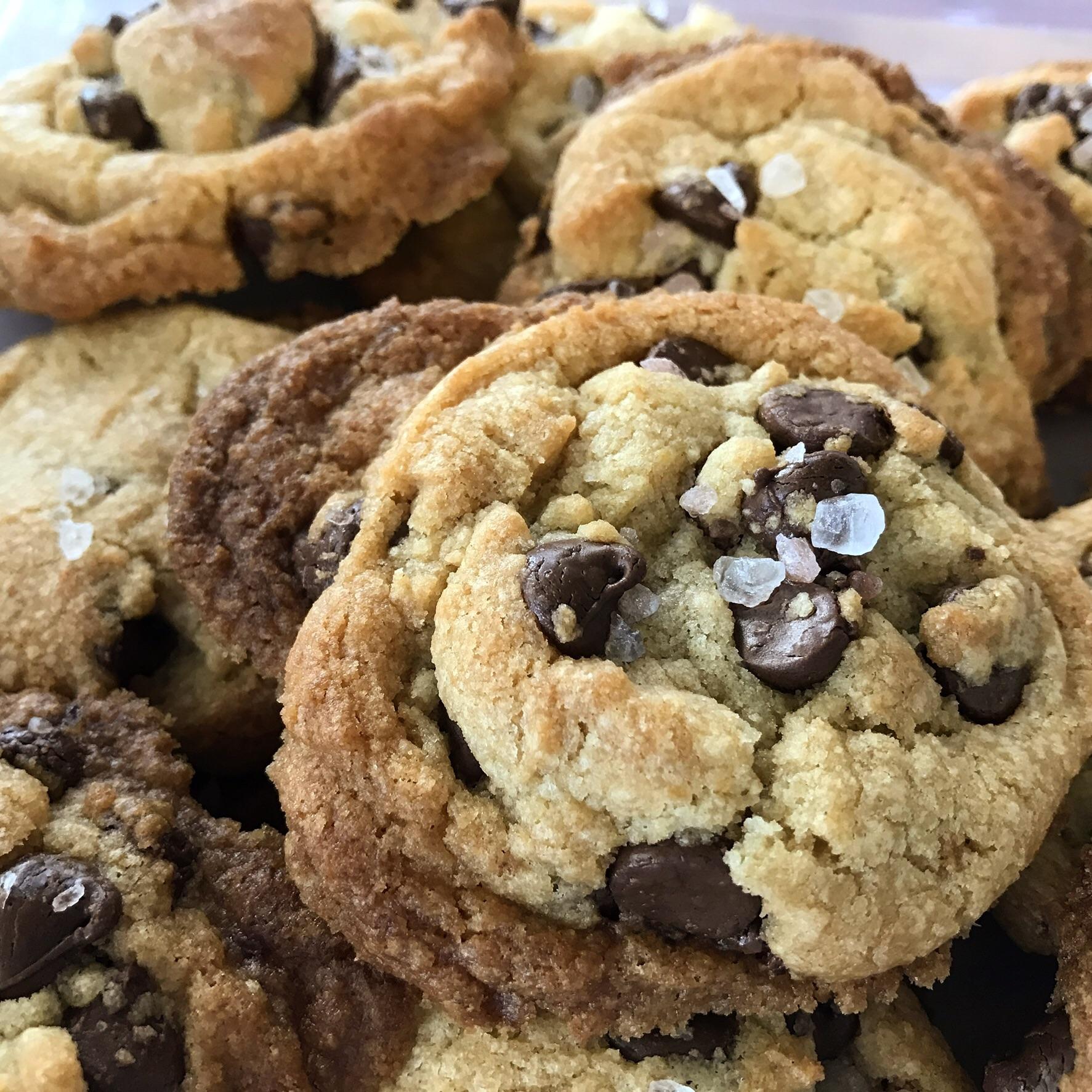 [homemade] Brown butter sea salt chocolate chip cookies. r/food