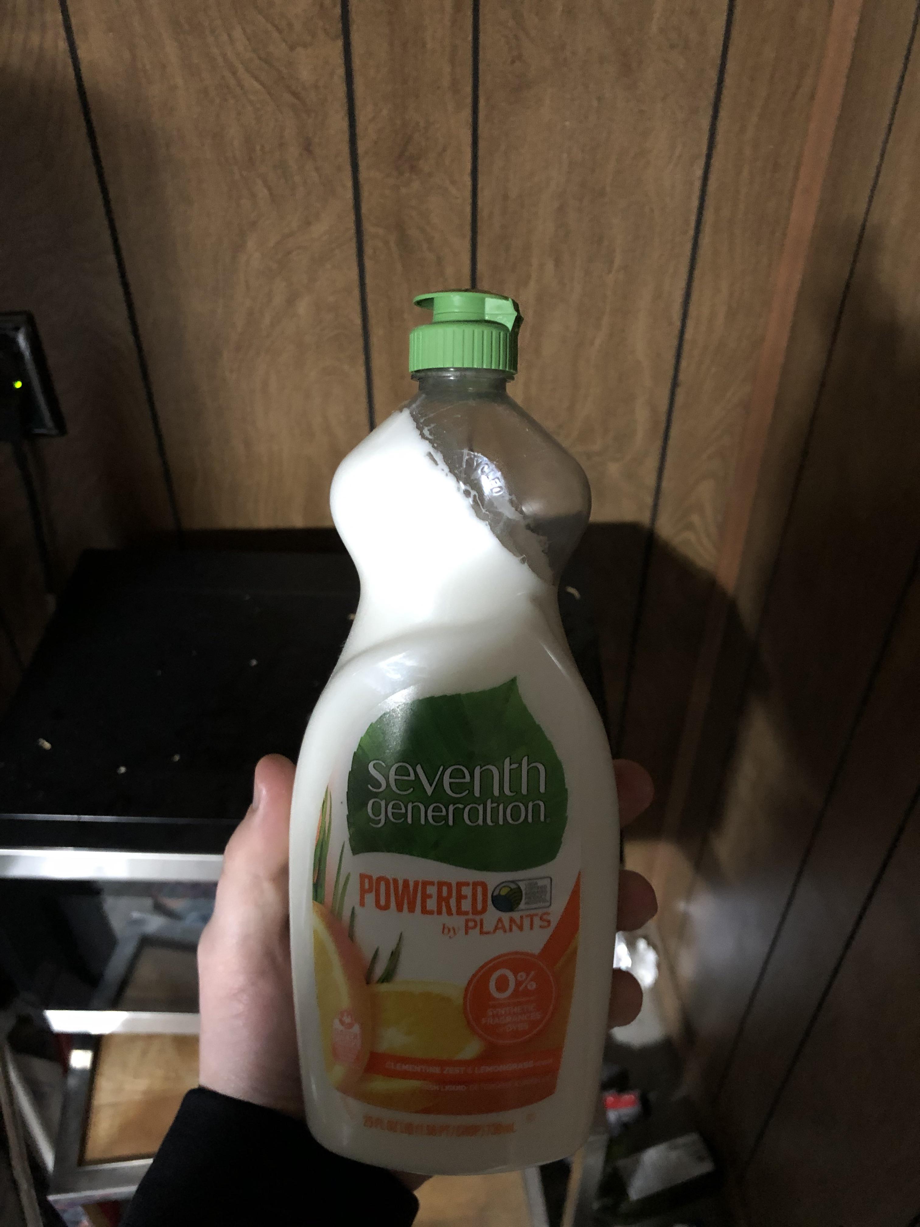 Totally I realized soap can in fact freeze r/mildlyinteresting