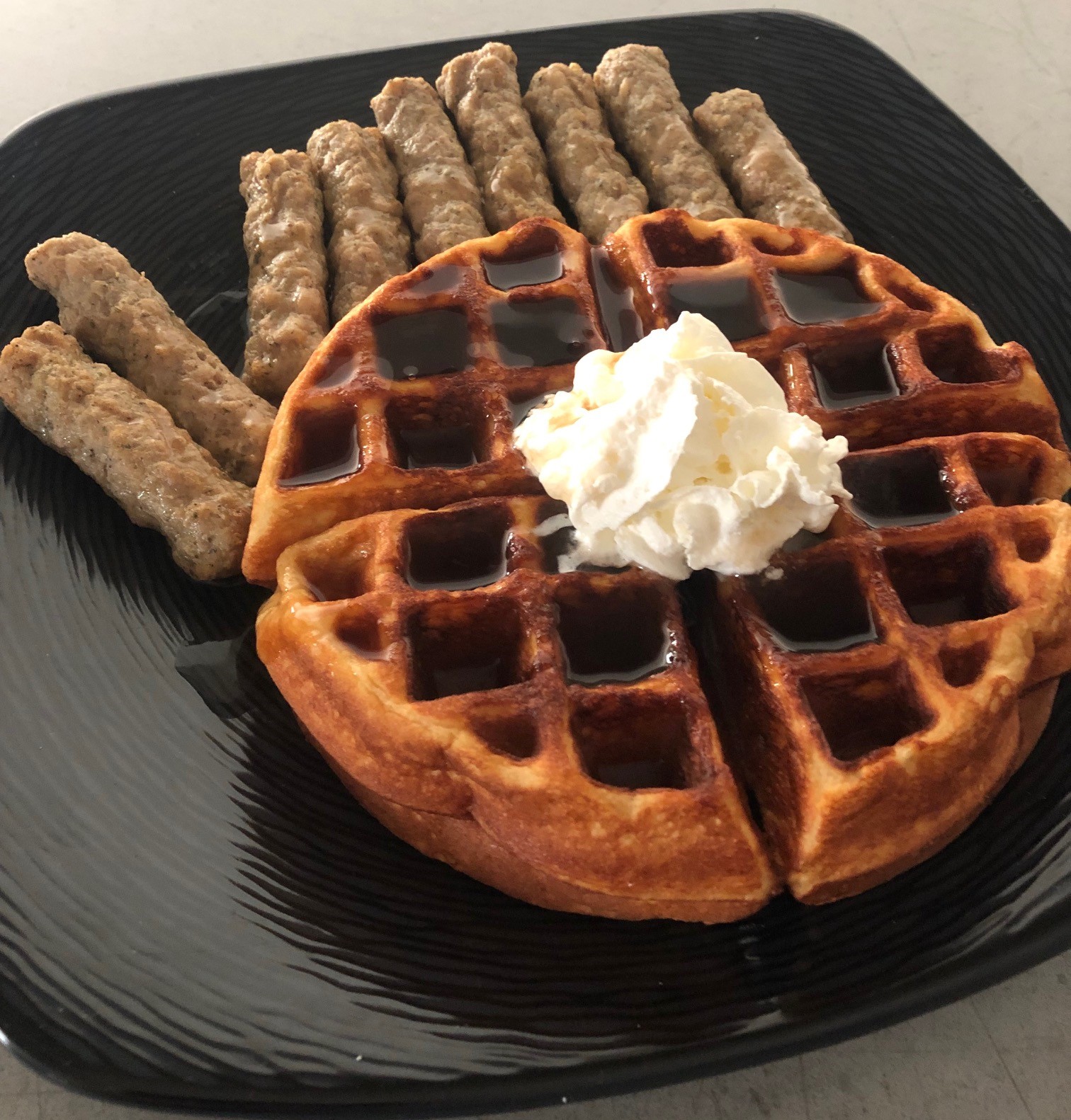 Finally! a Lowcarb, highprotein belgianstyle waffle with good taste