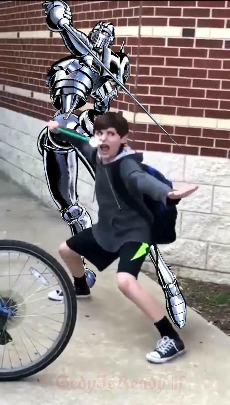 I HAVE THE POWER OF GOD, ANIME AND MY STAND ON MY SIDE