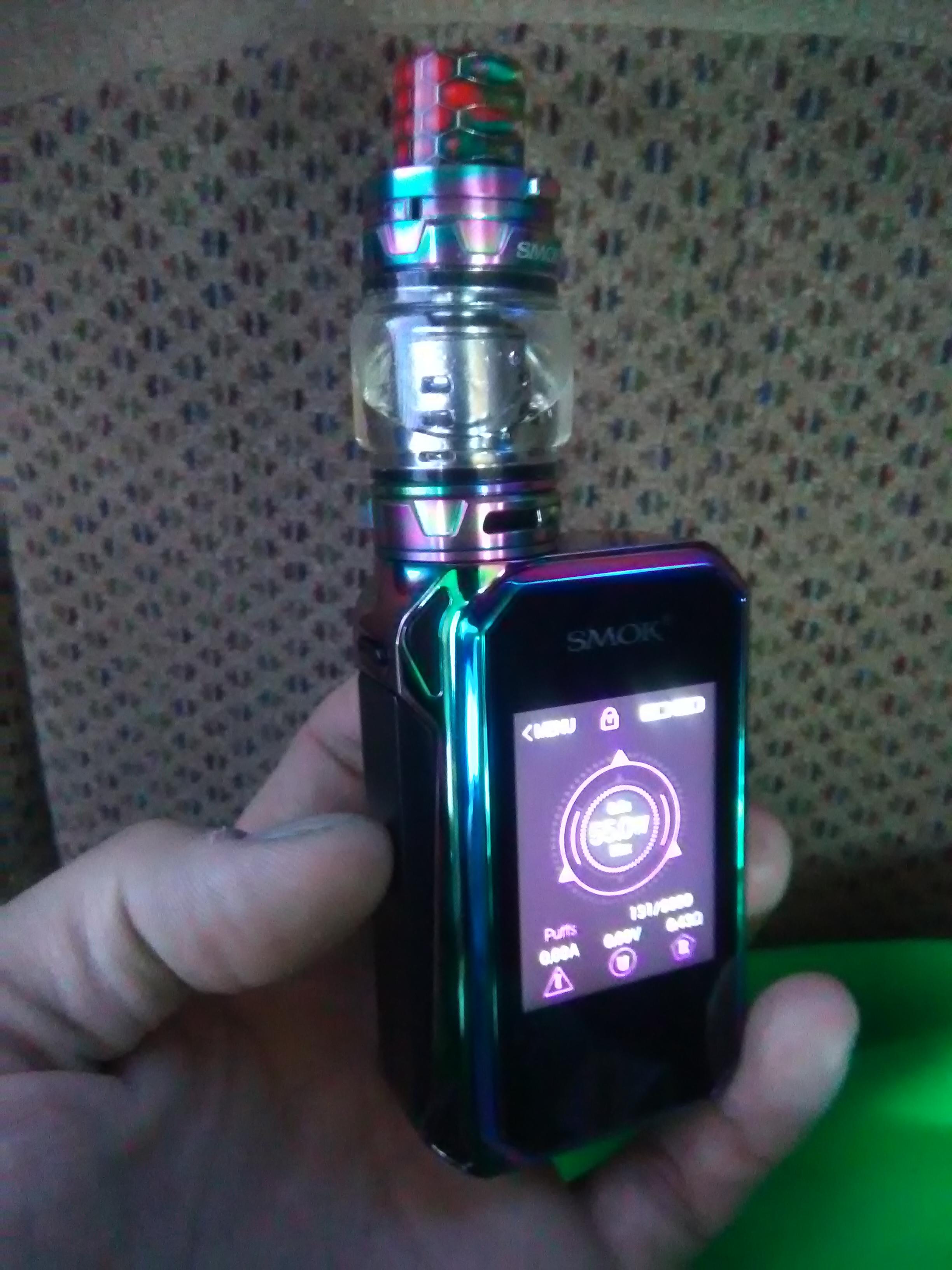 Unleash the downdoots! My new Smok *gasp* g priv 2 🌈 rainbow prism 🌈