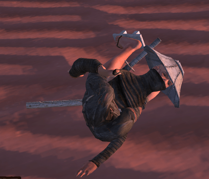 Man the Black Dragon ninja's must have one hell of a yoga routine r