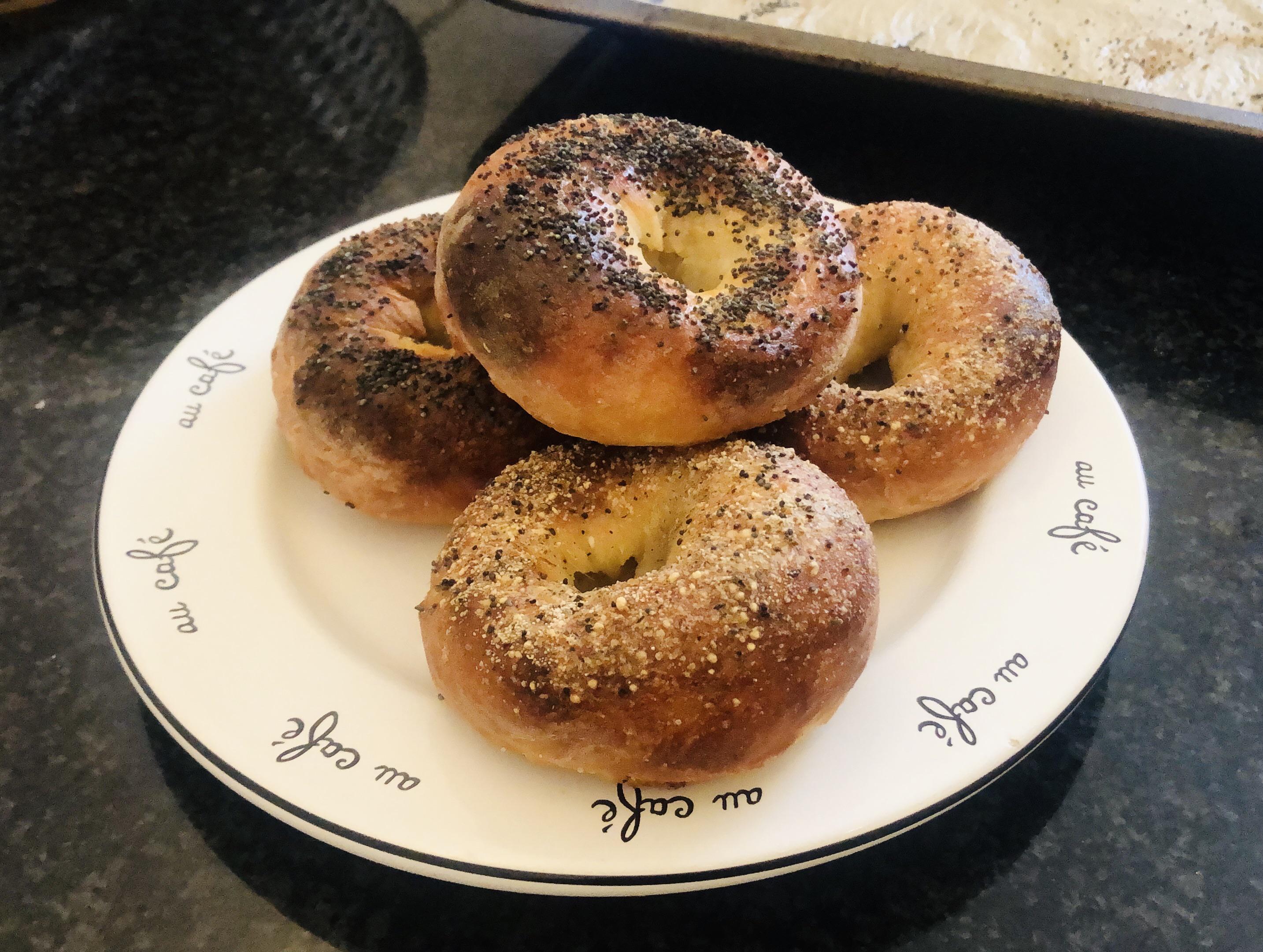 Finally took the plunge and made the Skinnytaste bagels and holy moly
