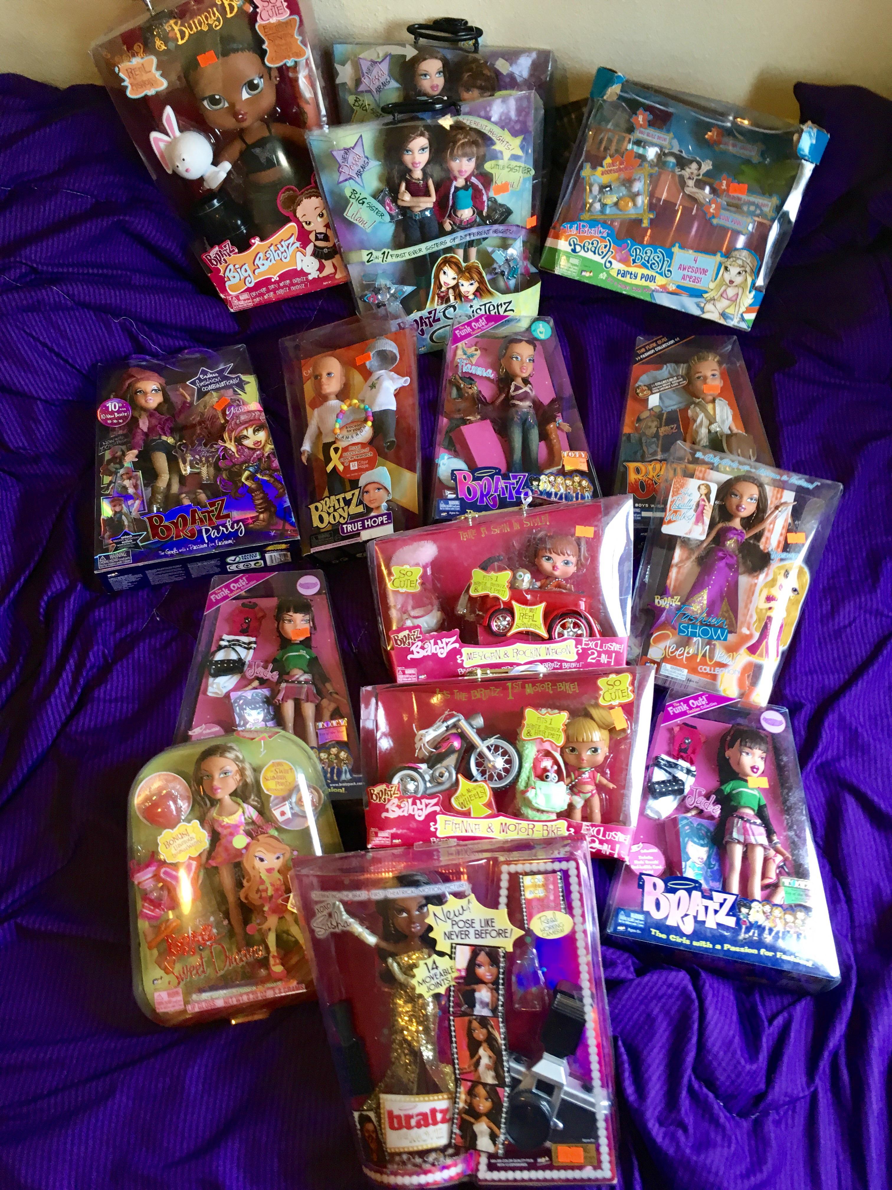 Old Bratz dolls 510 each from a local LA discount/thrift store