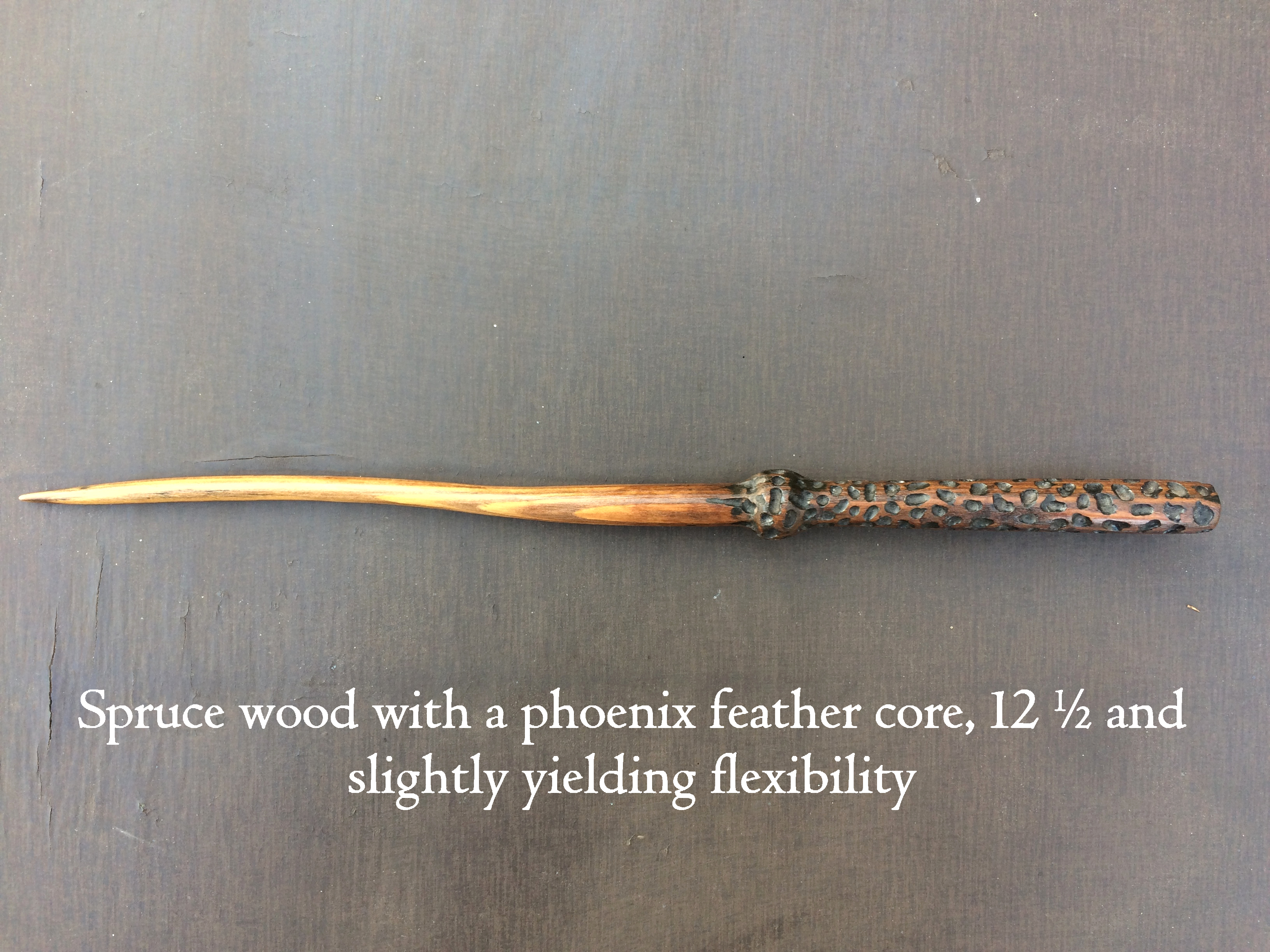 My latest wand, Pottermore inspired design r/harrypotter